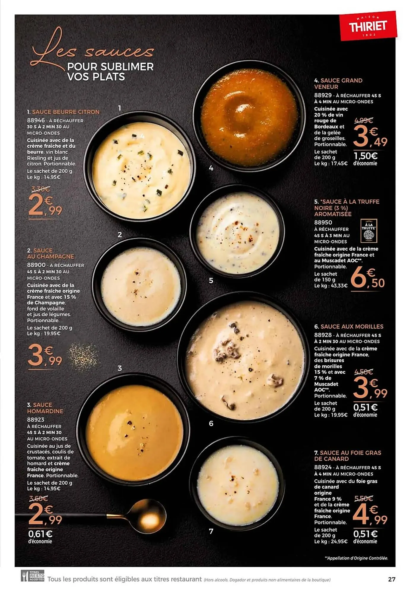 Catalogue Thiriet du 17 novembre au 31 décembre 2025 - Catalogue page 27