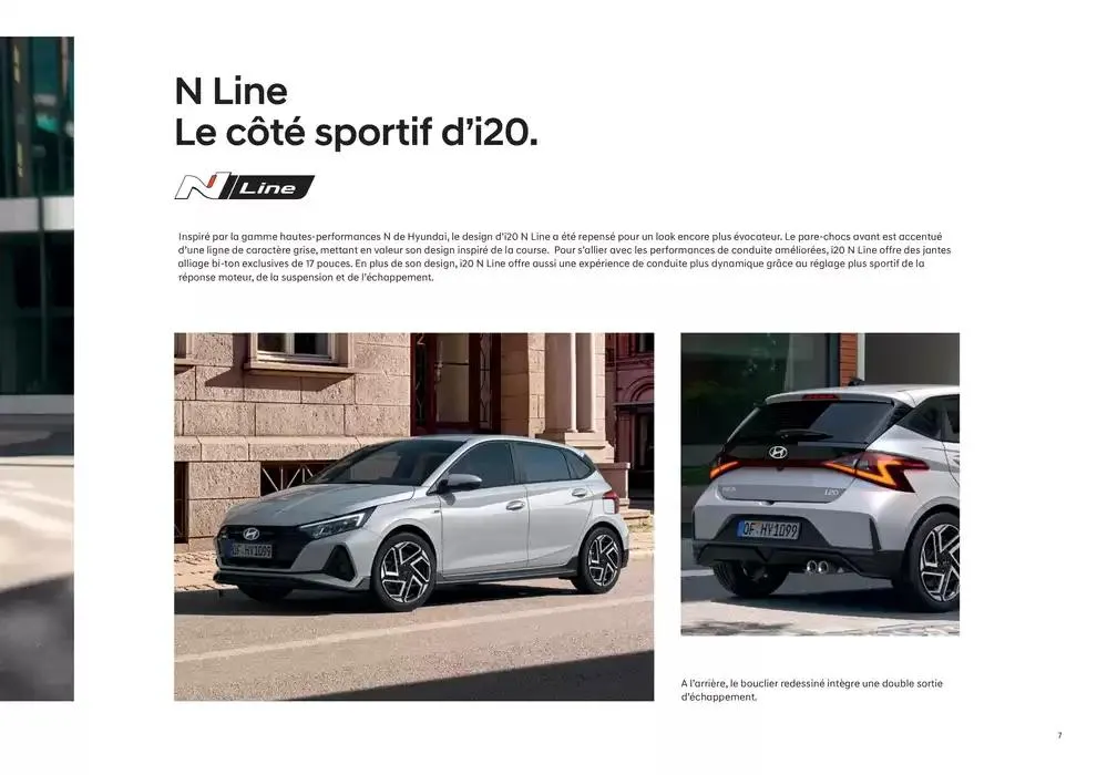 Hyundai Hyundai i20 du 22 janvier au 22 janvier 2026 - Catalogue page 7