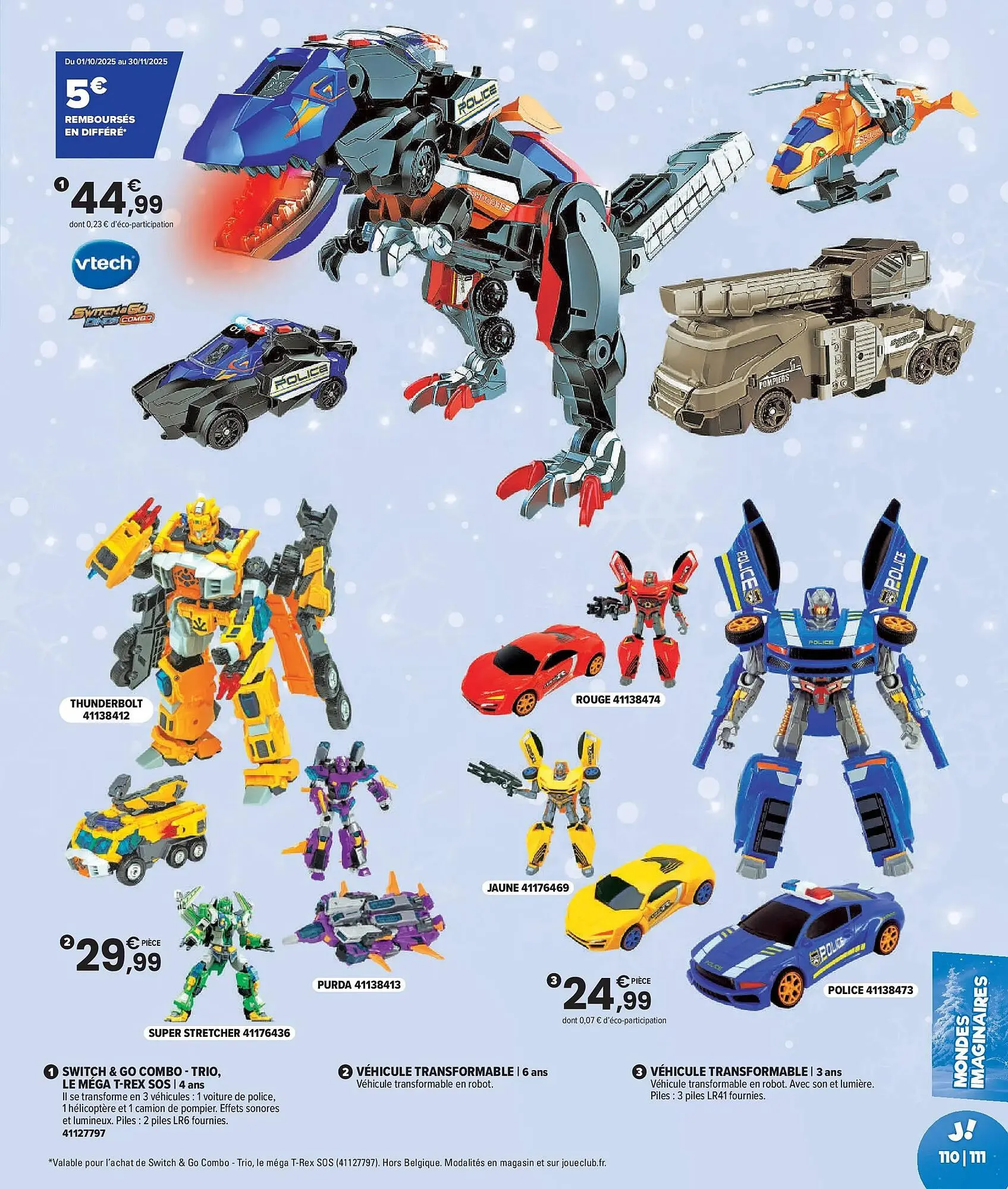 Catalogue JouéClub du 7 octobre au 7 décembre 2025 - Catalogue page 111