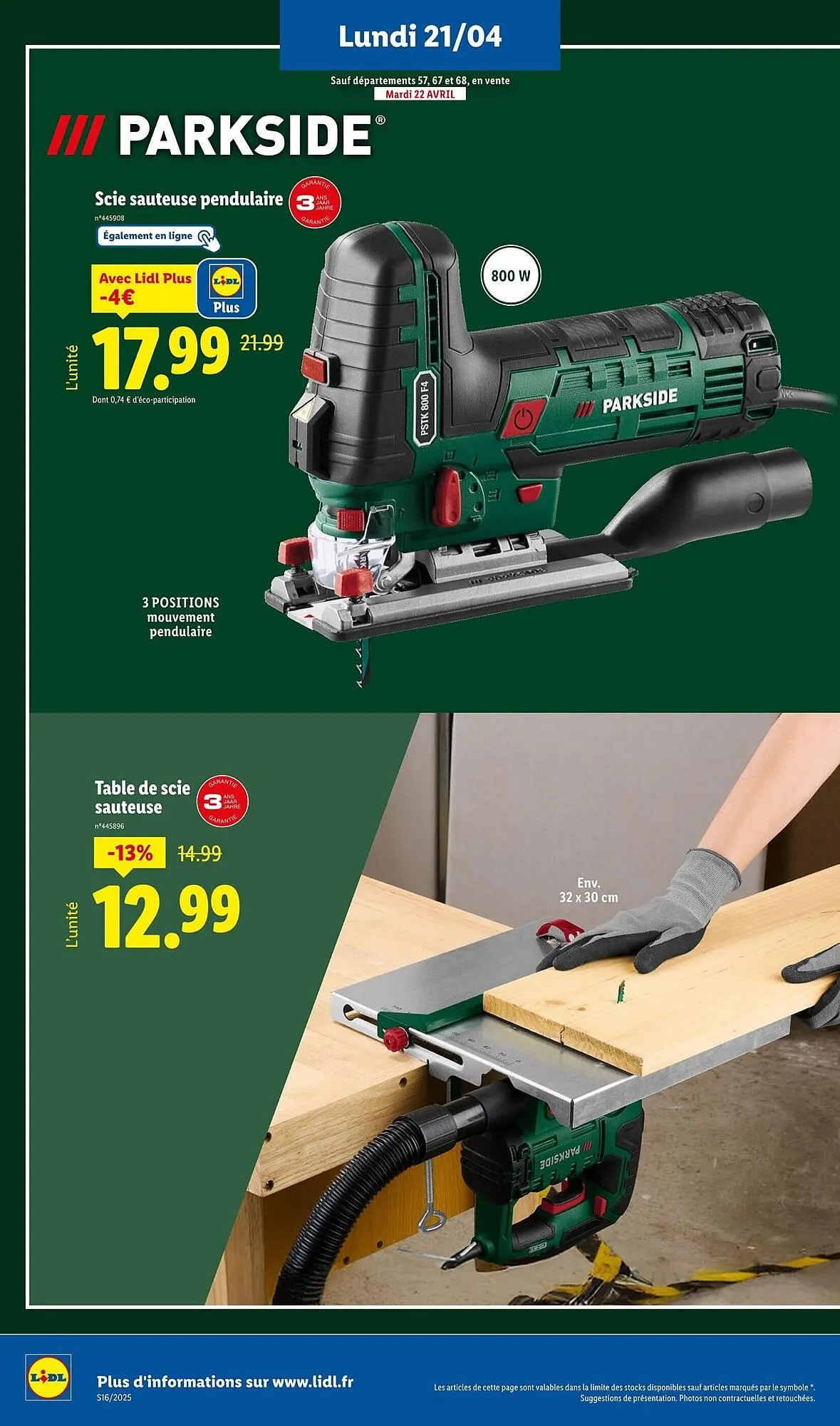 Catalogue Lidl du 17 avril au 21 avril 2025 - Catalogue page 30