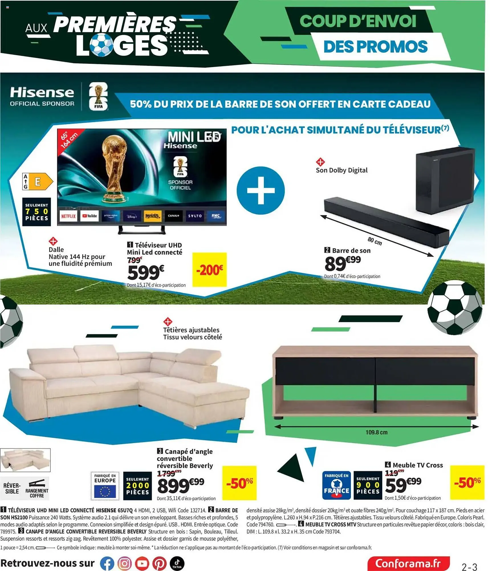 Catalogue Conforama du 28 avril au 25 mai 2026 - Catalogue page 3