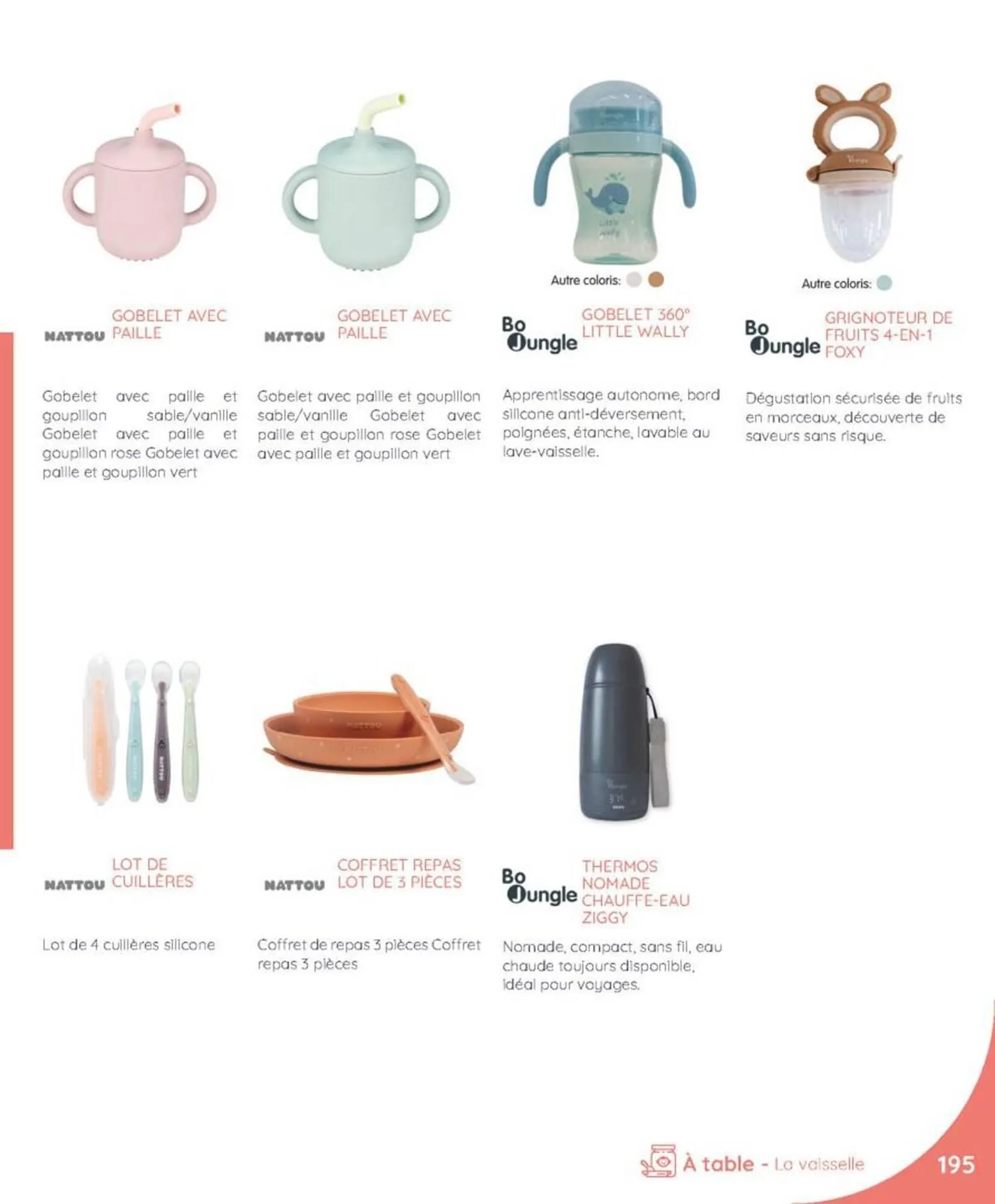 Catalogue autour de bébé du 18 juin au 1 novembre 2025 - Catalogue page 197