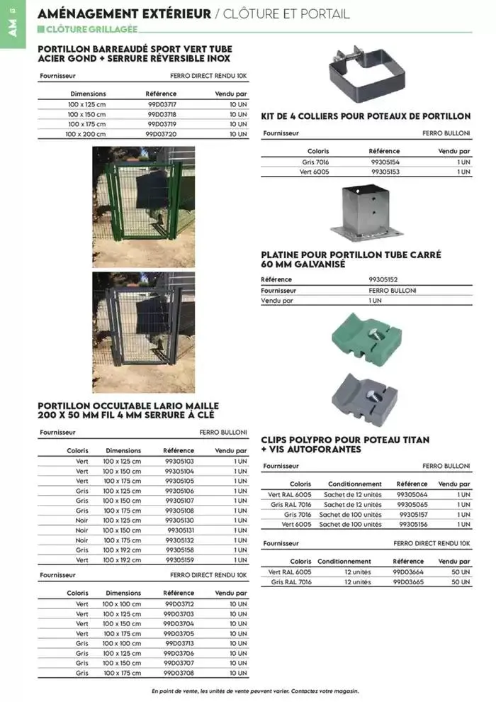 Tout faire +de 15 000 Produits du 17 décembre au 30 juin 2025 - Catalogue page 23