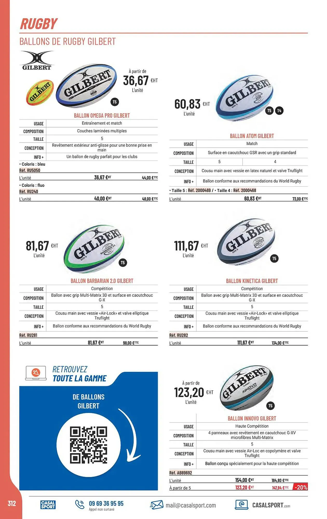 Catalogue Casal Sport du 22 janvier au 31 décembre 2026 - Catalogue page 284