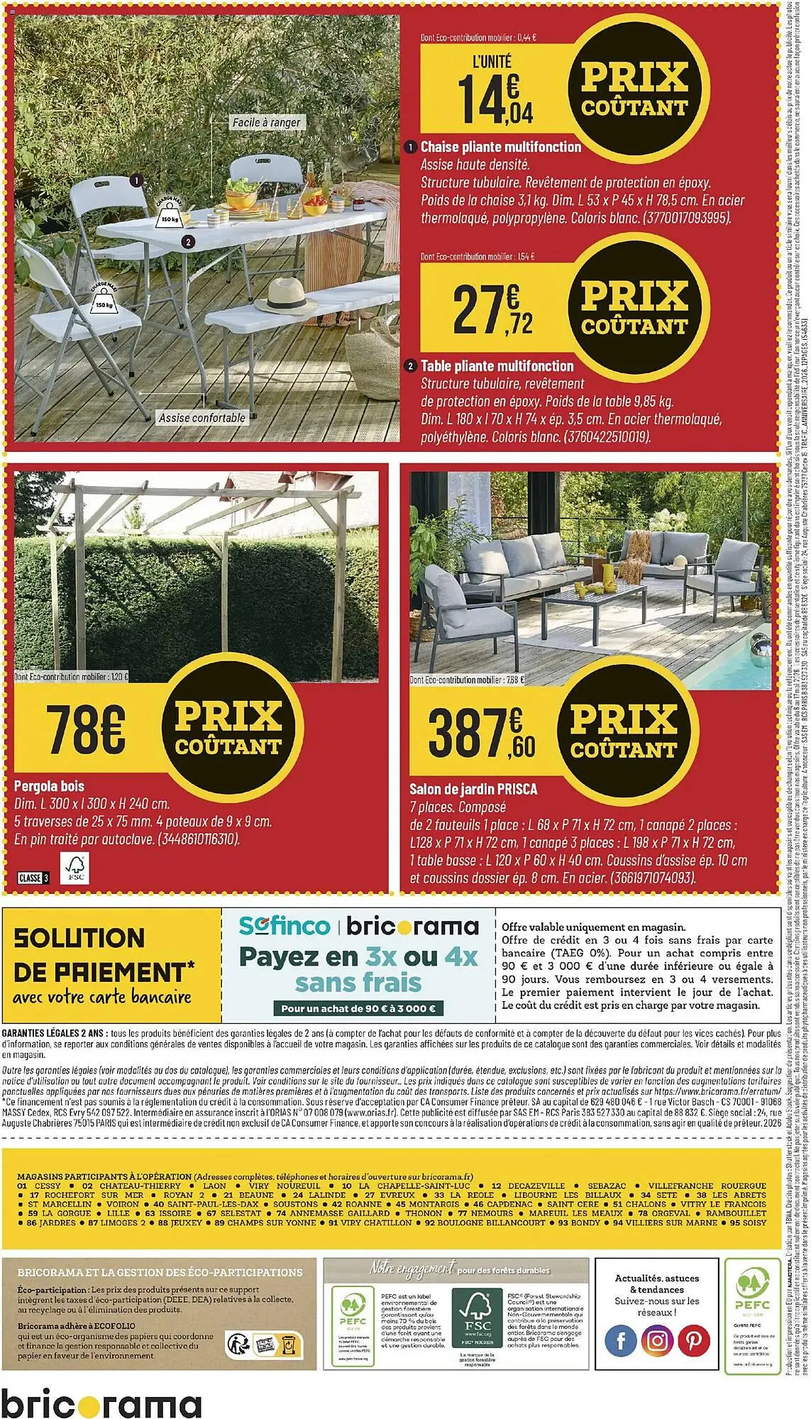 Catalogue Bricorama du 6 mai au 17 mai 2026 - Catalogue page 12