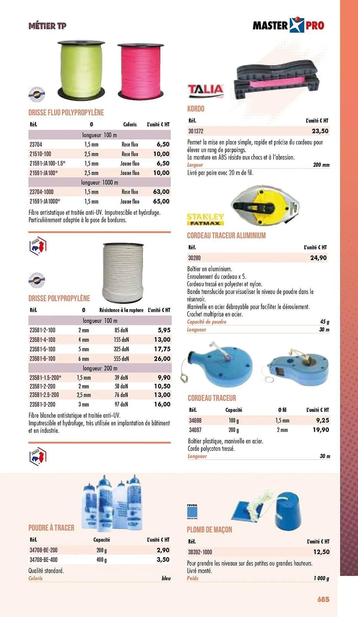 Catalogue Master Pro du 3 janvier au 31 décembre 2025 - Catalogue page 687