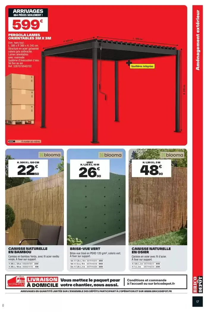 Spécial extérieur ! du 21 mars au 3 avril 2025 - Catalogue page 17