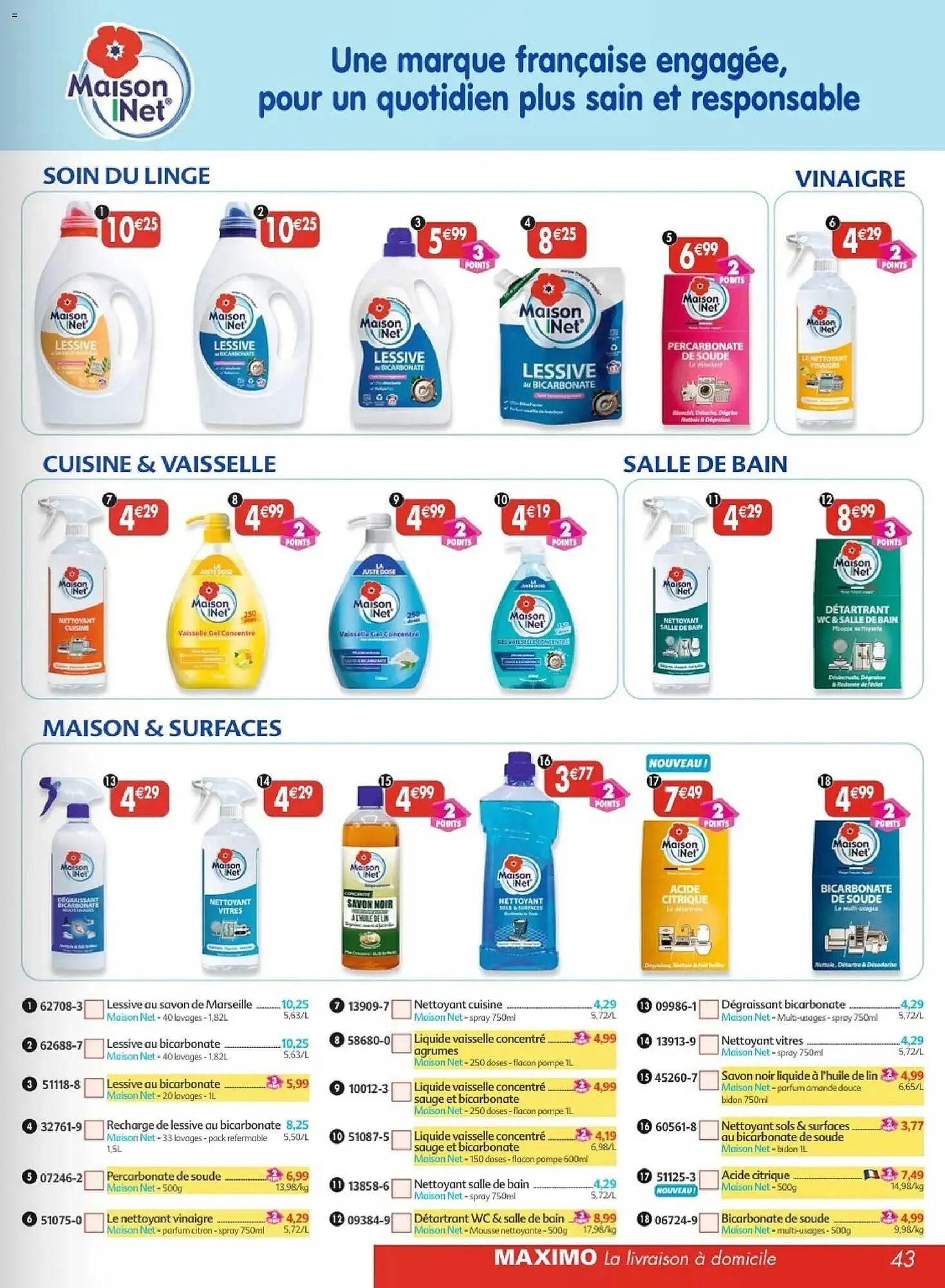 Catalogue Maximo du 2 mars au 29 mars 2026 - Catalogue page 43