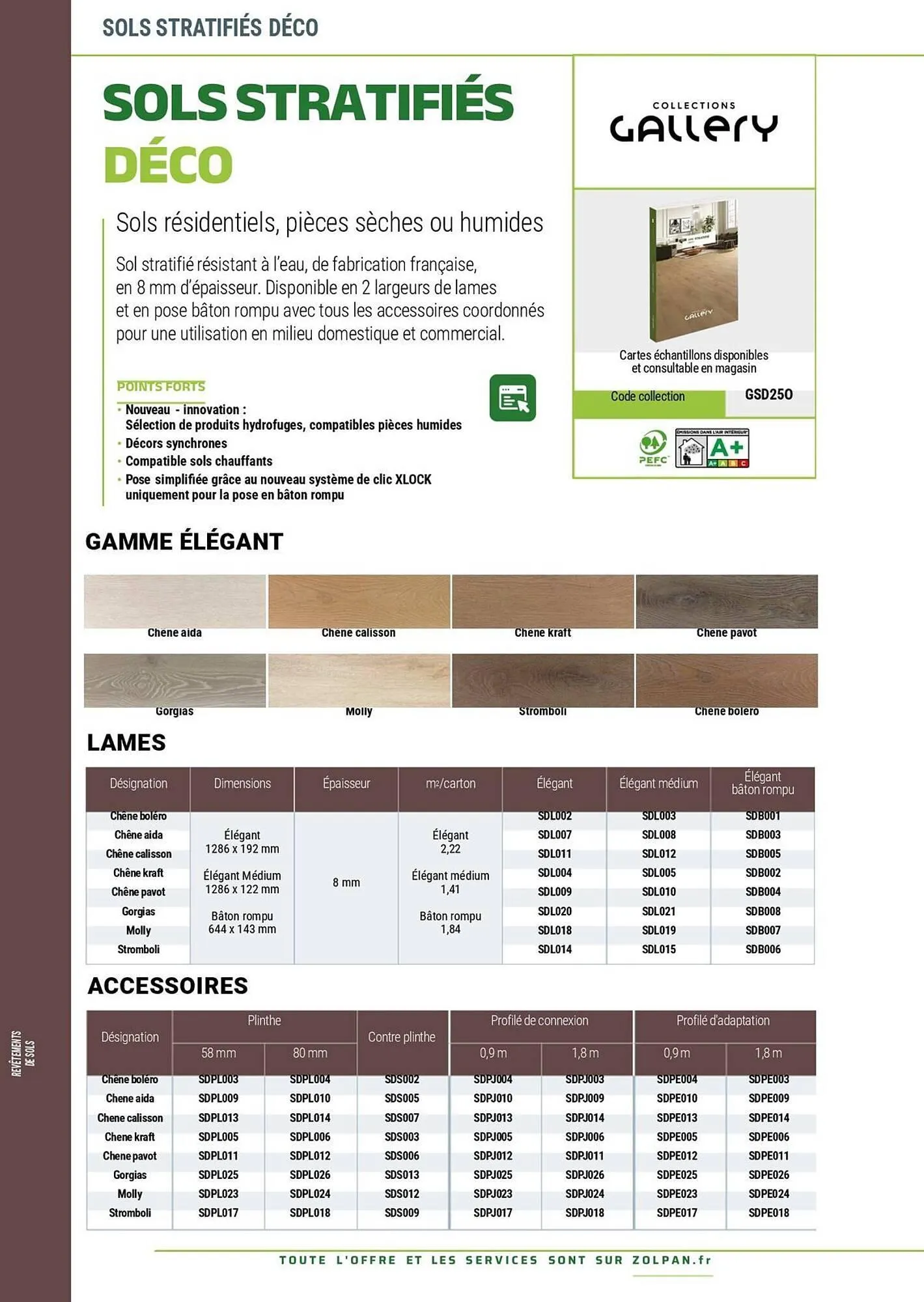 Catalogue Zolpan du 13 janvier au 31 décembre 2025 - Catalogue page 297