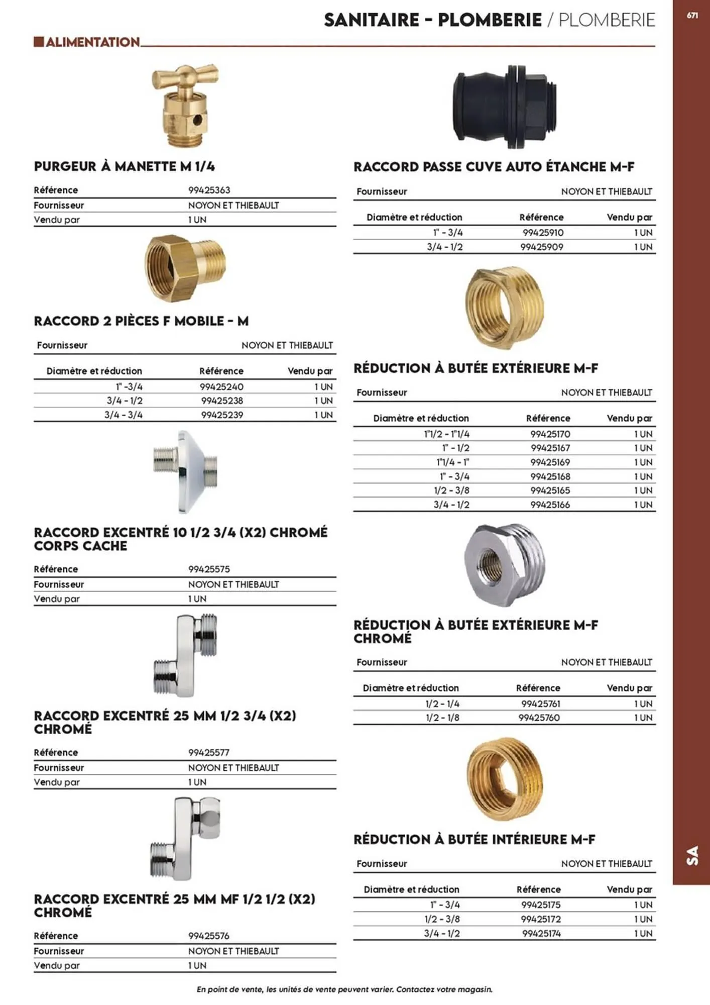 Catalogue Tout faire matériaux du 17 décembre au 30 décembre 2025 - Catalogue page 634