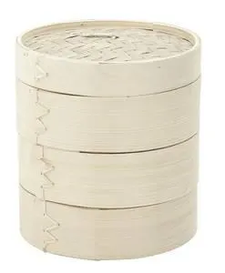 Cuit vapeur en bambou 3 étages