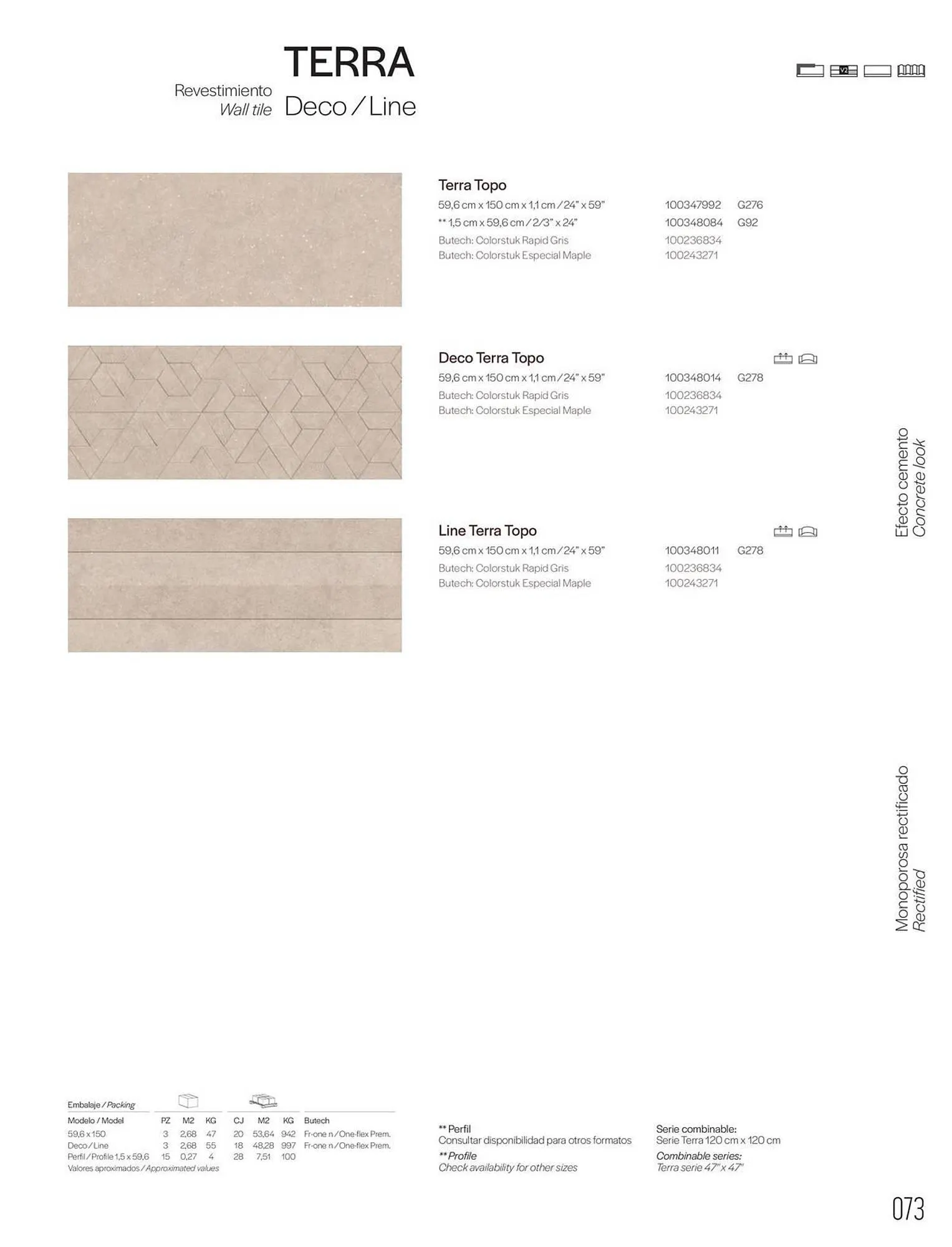 Catalogue Porcelanosa du 27 janvier au 31 décembre 2025 - Catalogue page 75