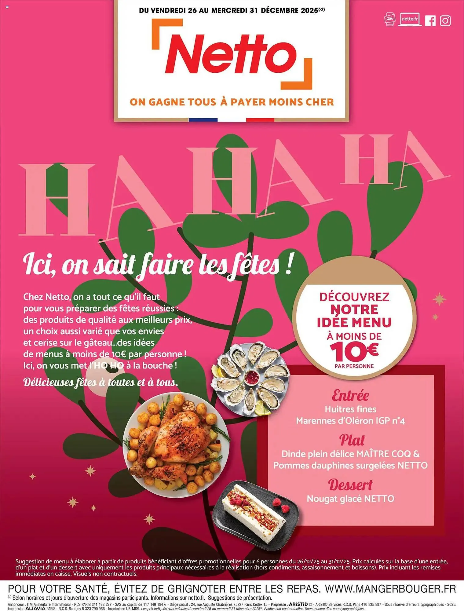 Catalogue Netto du 26 décembre au 31 décembre 2025 - Catalogue page 1