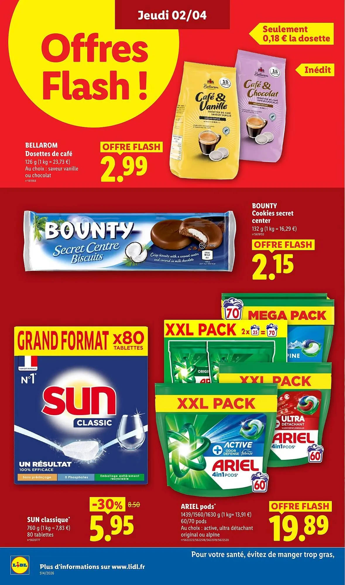 Catalogue Lidl du 2 avril au 8 avril 2026 - Catalogue page 14
