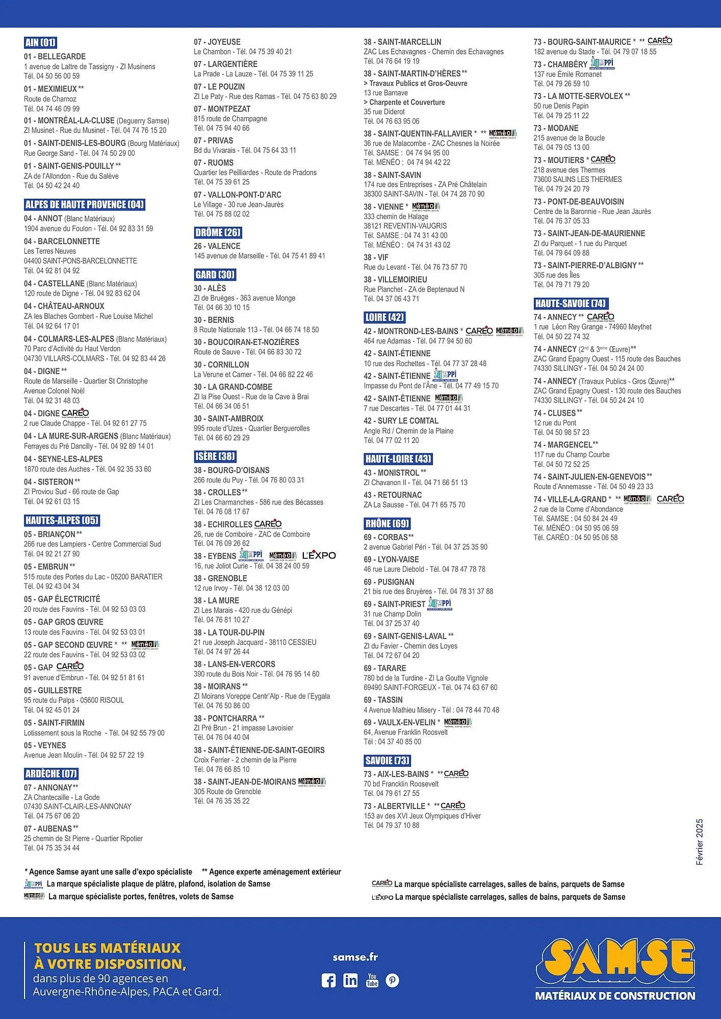Catalogue Samse du 21 mars au 31 décembre 2025 - Catalogue page 164
