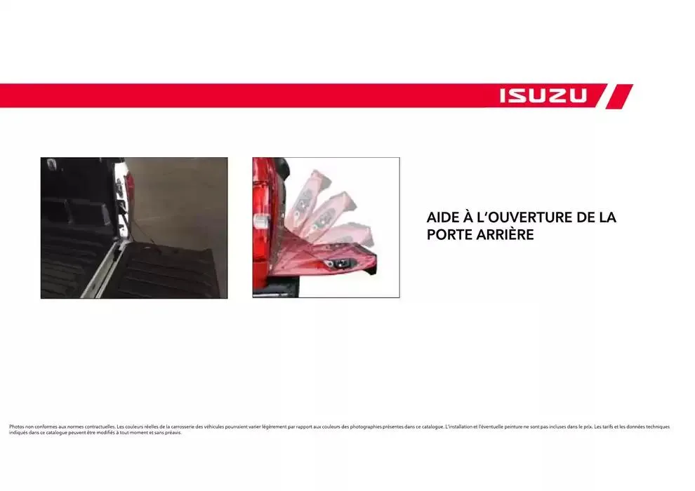 ISUZU SPACE N60B Accessoires du 15 octobre au 15 octobre 2025 - Catalogue page 79