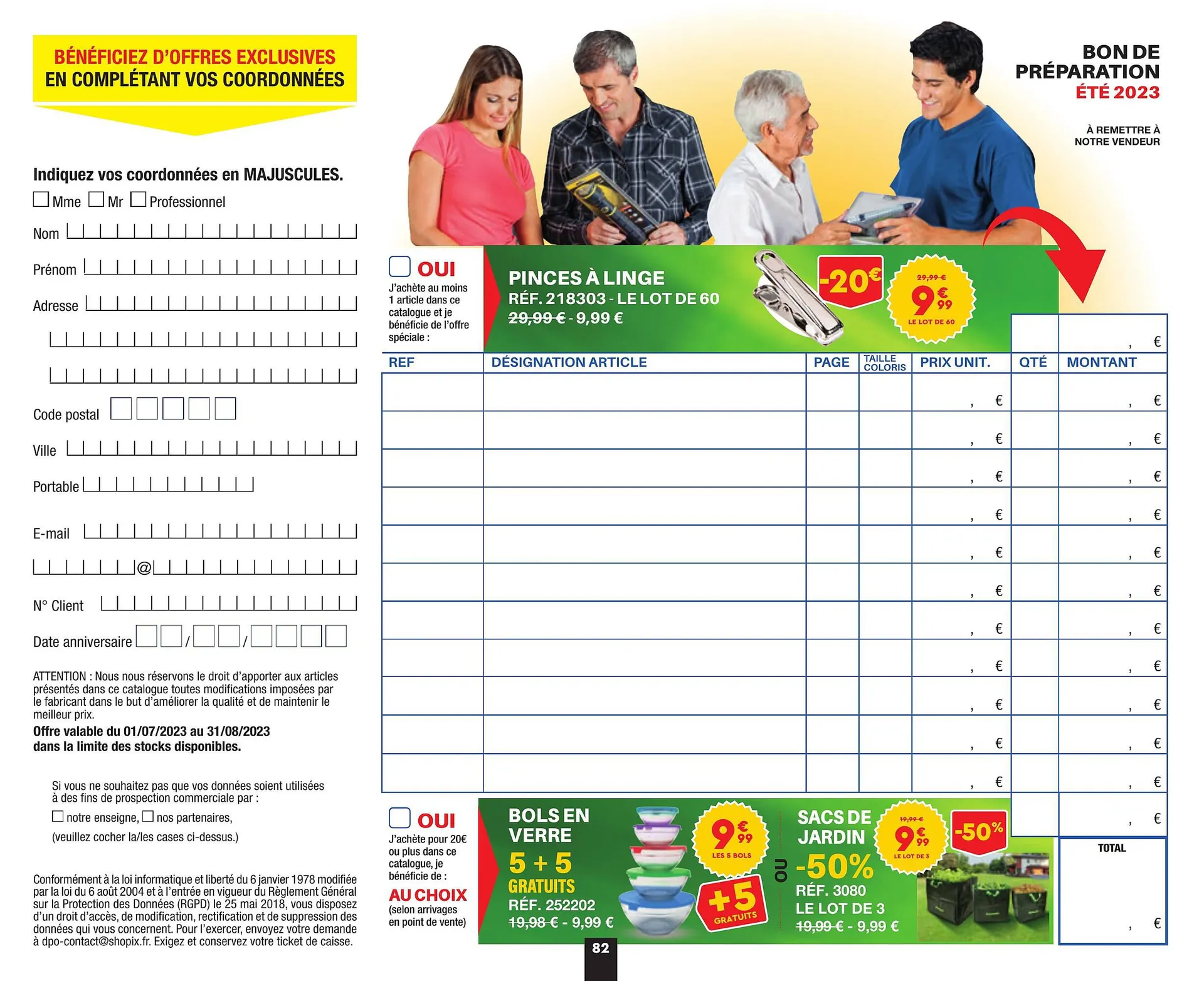 Catalogue Shopix du 21 juillet au 12 août 2023 - Catalogue page 82