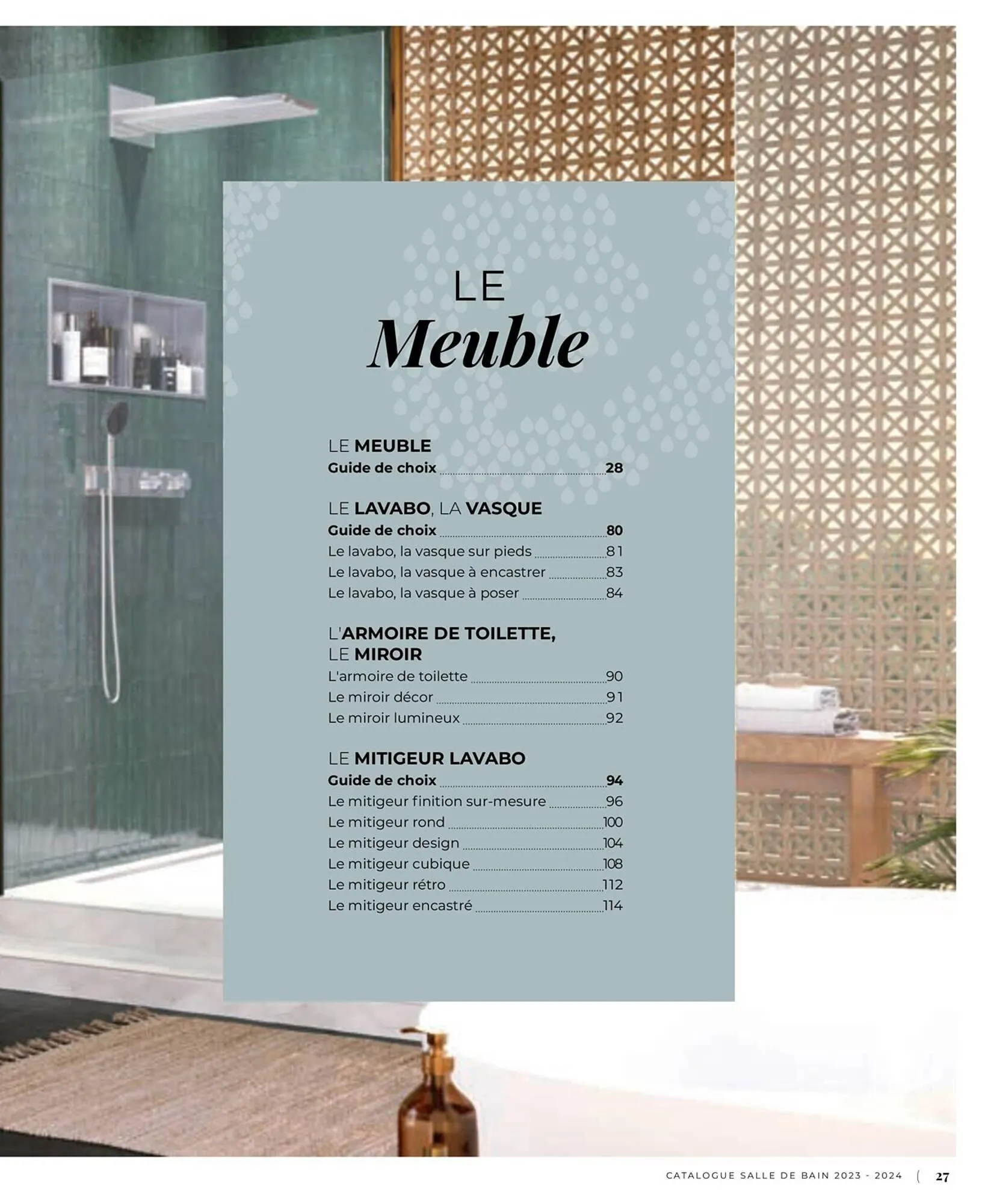 Catalogue Cedeo du 6 juillet au 31 décembre 2023 - Catalogue page 27
