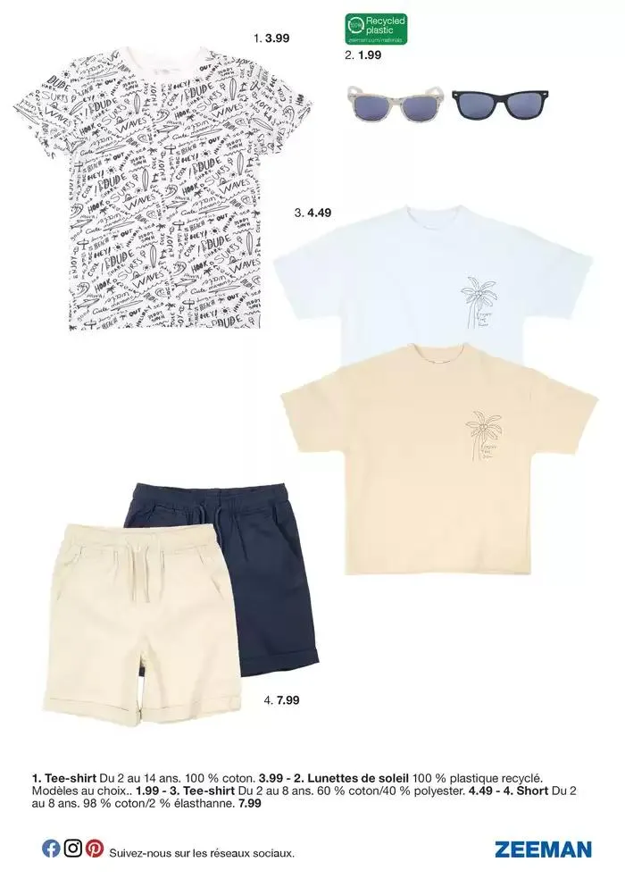 Vous aussi, vous adorez notre nouvelle collection enfant ? du 28 mars au 4 avril 2025 - Catalogue page 15