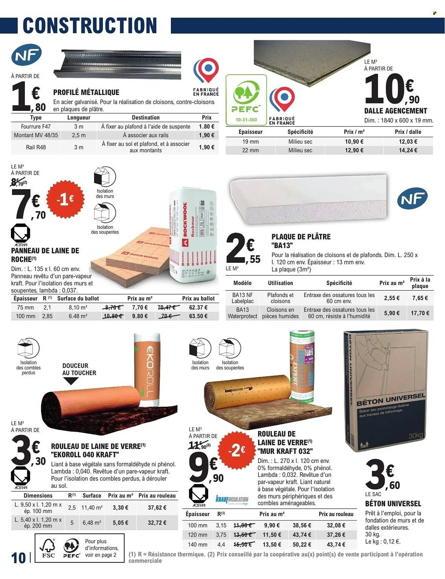 Catalogue E.Leclerc Brico du 27 janvier au 14 février 2026 - Catalogue page 10