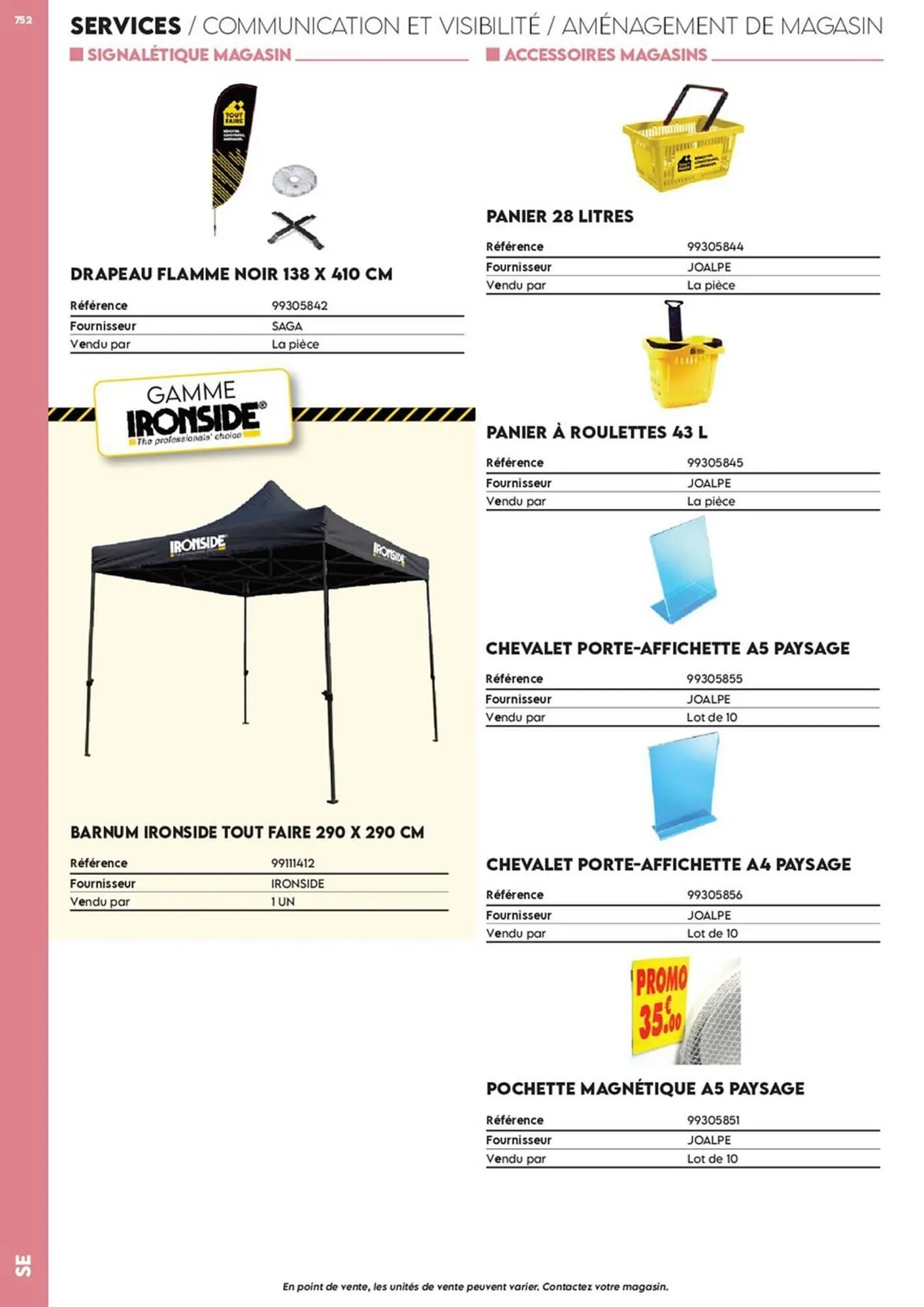 Catalogue Tout faire matériaux du 17 décembre au 30 décembre 2025 - Catalogue page 724