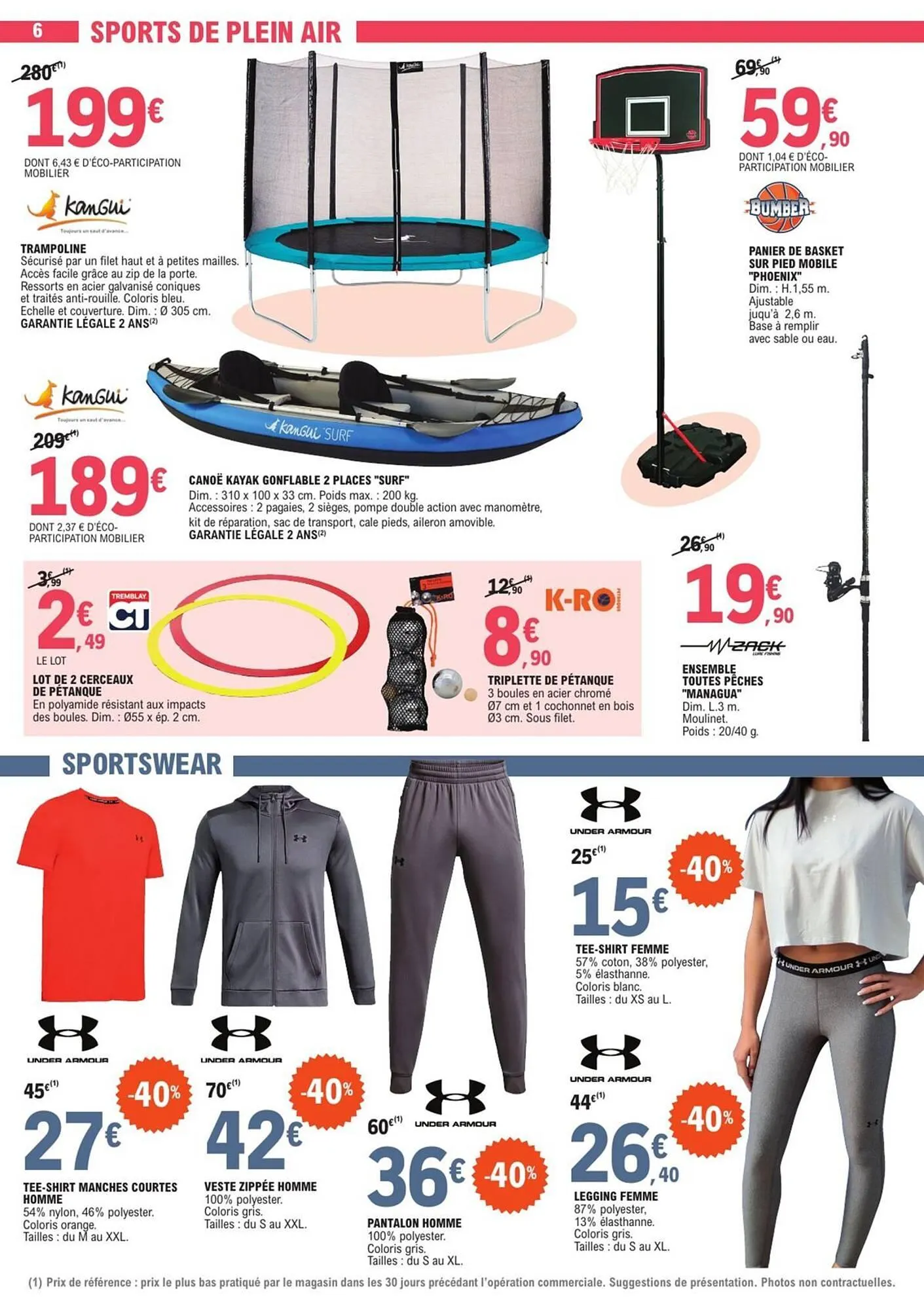 Catalogue E.Leclerc Sport du 14 avril au 16 mai 2026 - Catalogue page 6