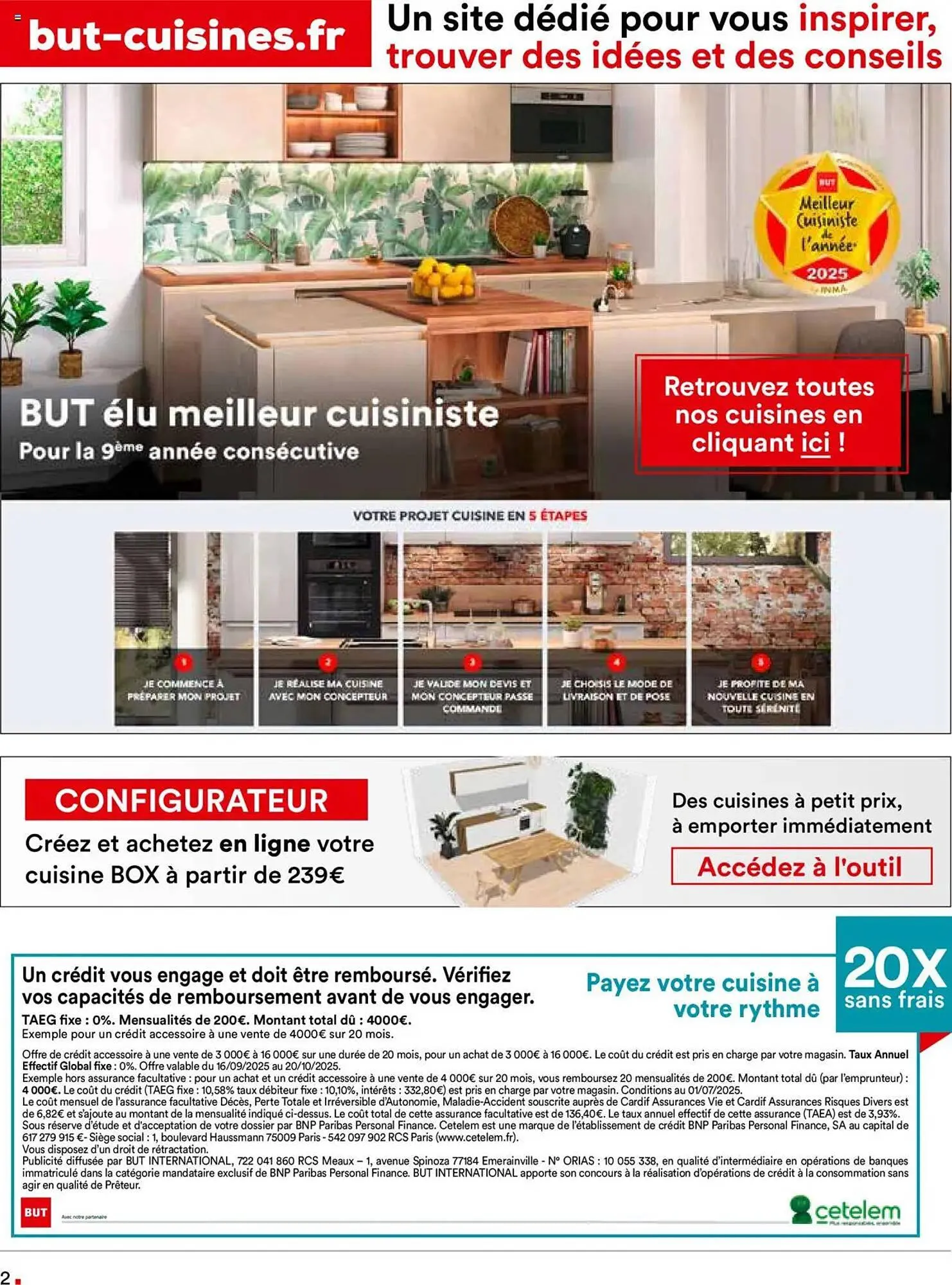Catalogue BUT du 16 septembre au 20 octobre 2025 - Catalogue page 2