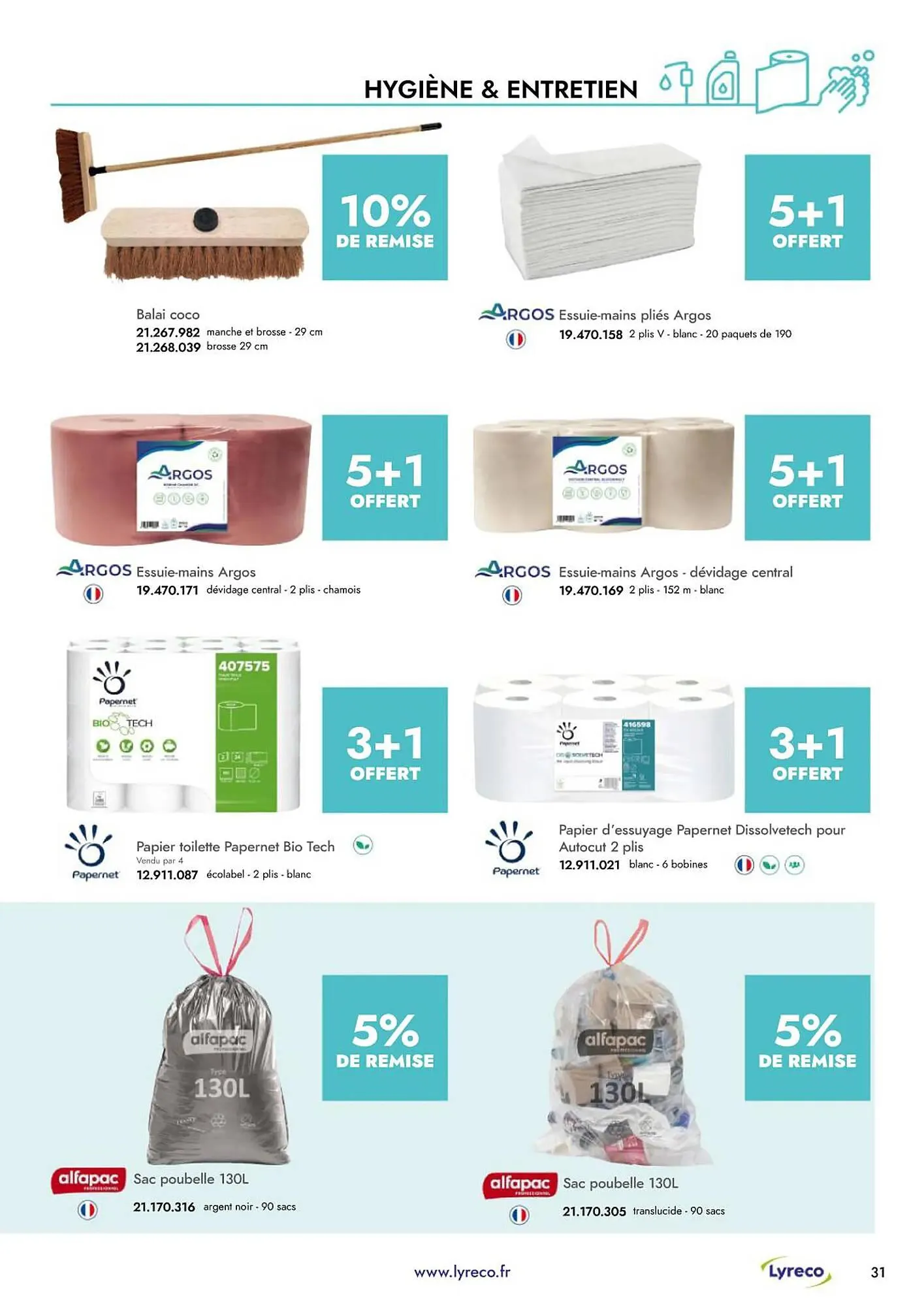 Catalogue Lyreco du 4 mars au 31 mai 2026 - Catalogue page 31