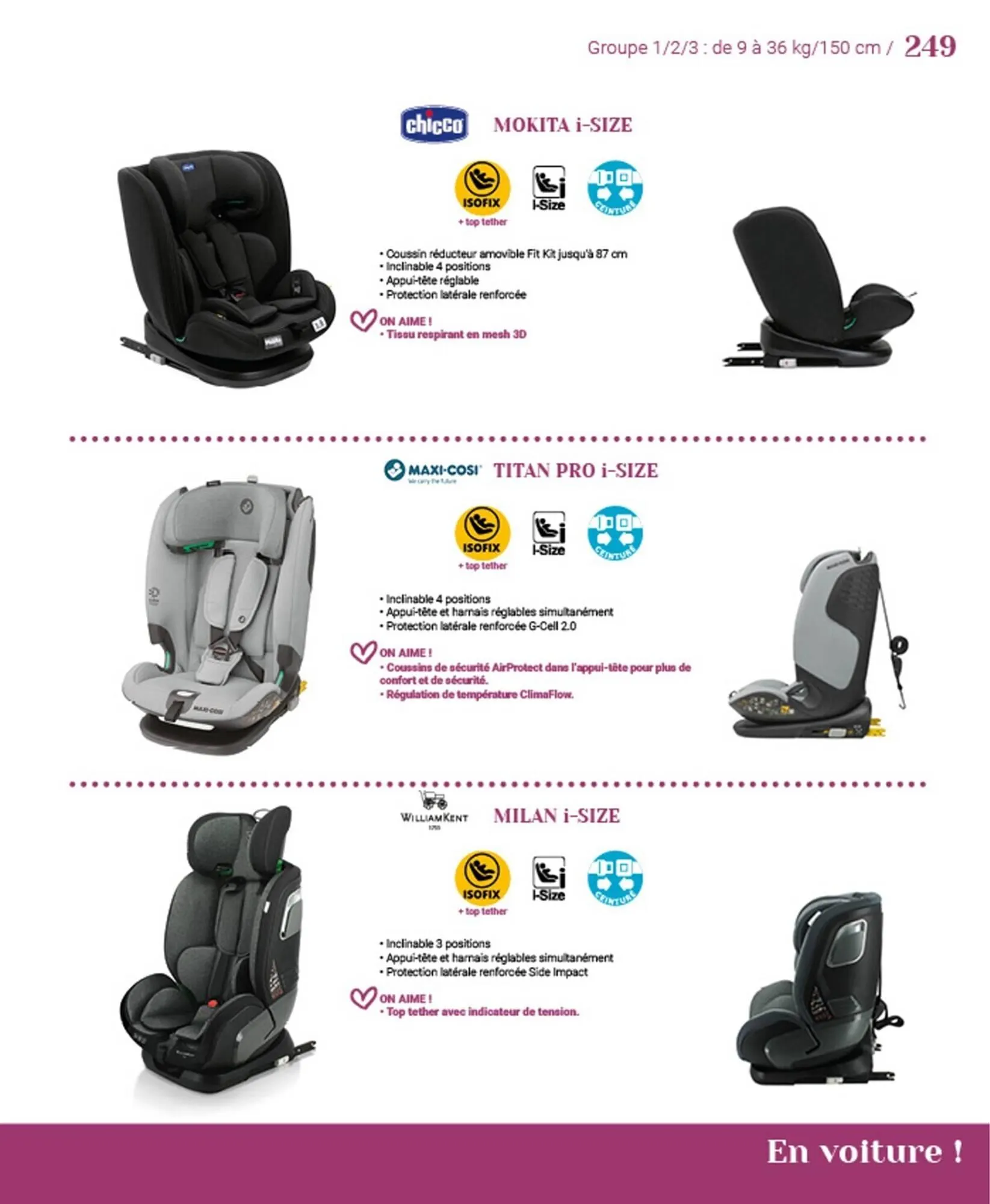 Catalogue autour de bébé du 31 mars au 31 janvier 2024 - Catalogue page 251