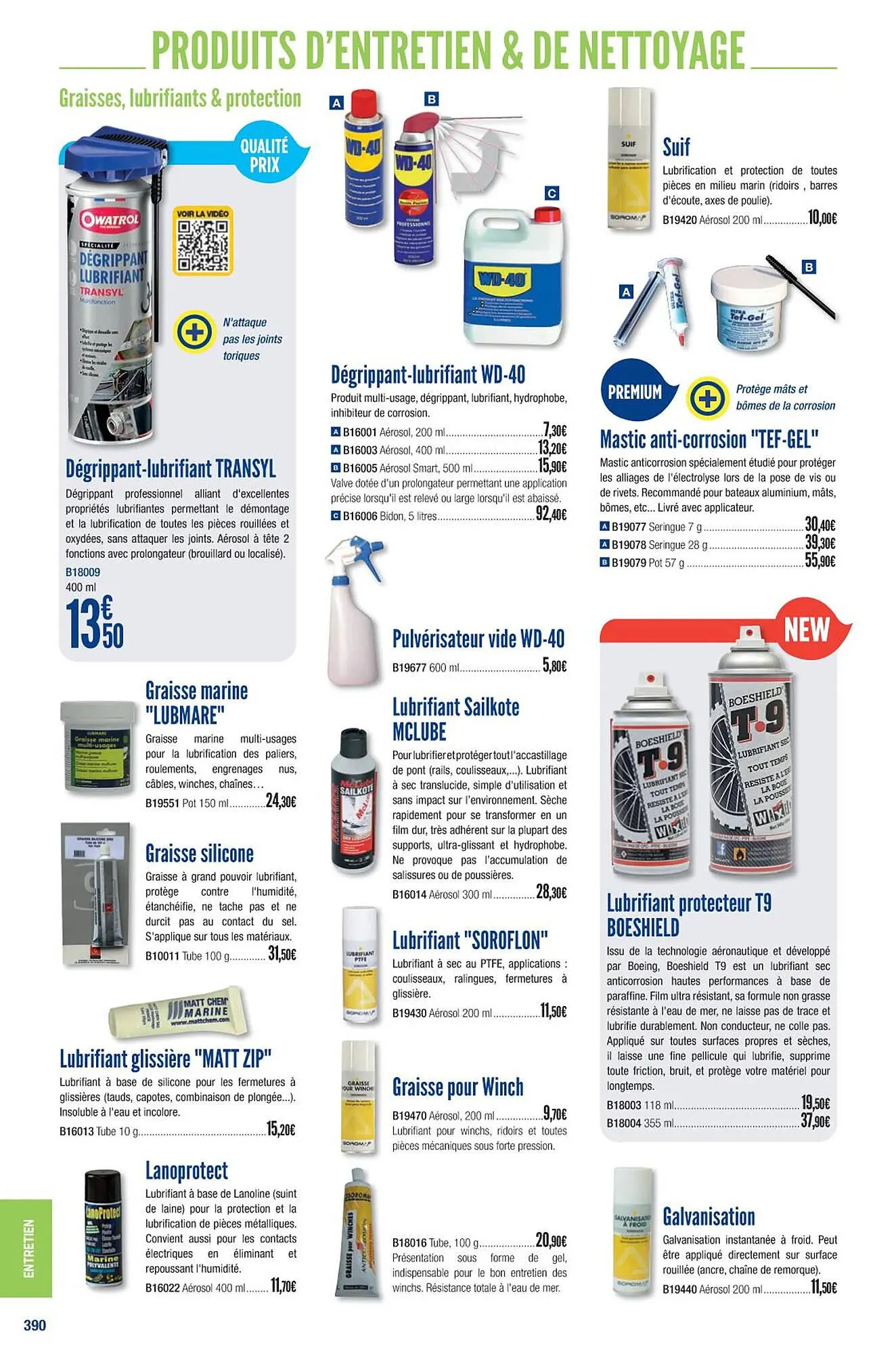 Catalogue Accastillage Diffusion du 1 mars au 31 décembre 2023 - Catalogue page 392