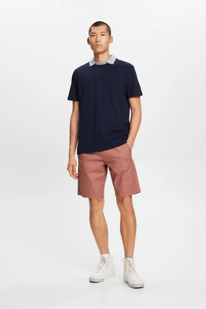 T-shirt à col rond en jersey de coton Pima