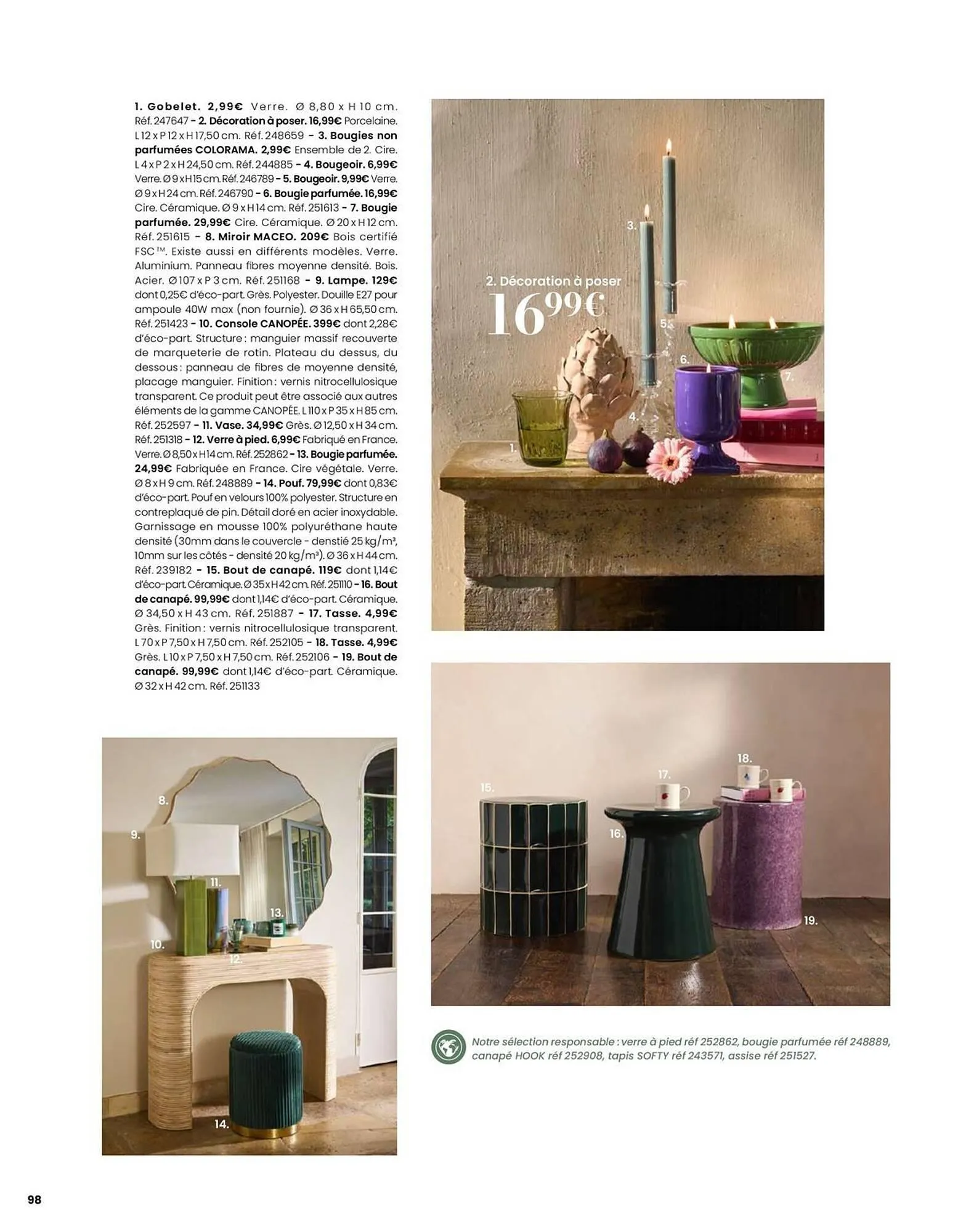 Catalogue Maisons du Monde du 1 mars au 31 août 2026 - Catalogue page 98