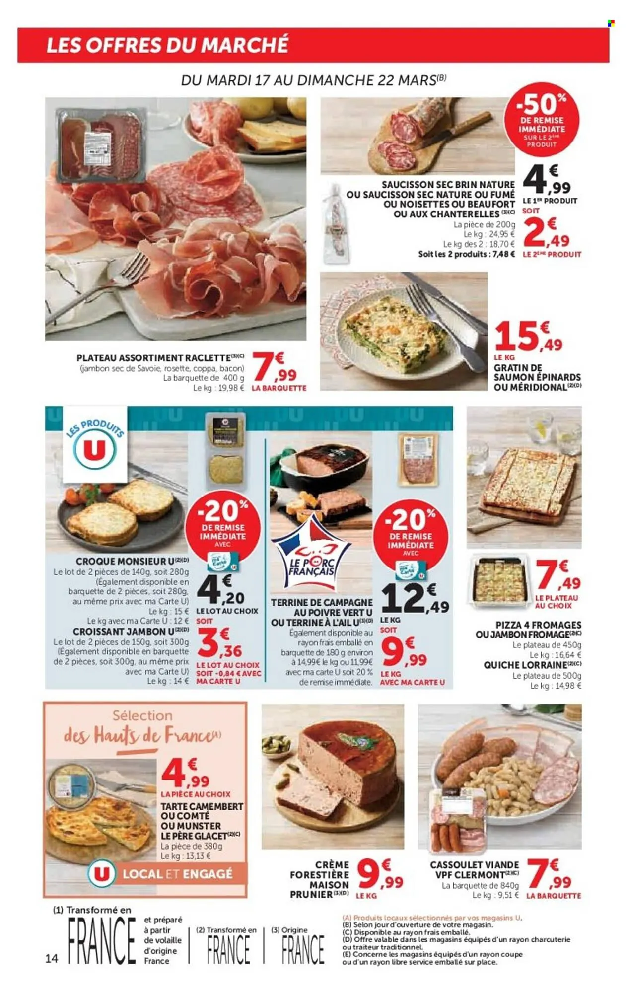 Catalogue Super U du 17 mars au 29 mars 2026 - Catalogue page 14