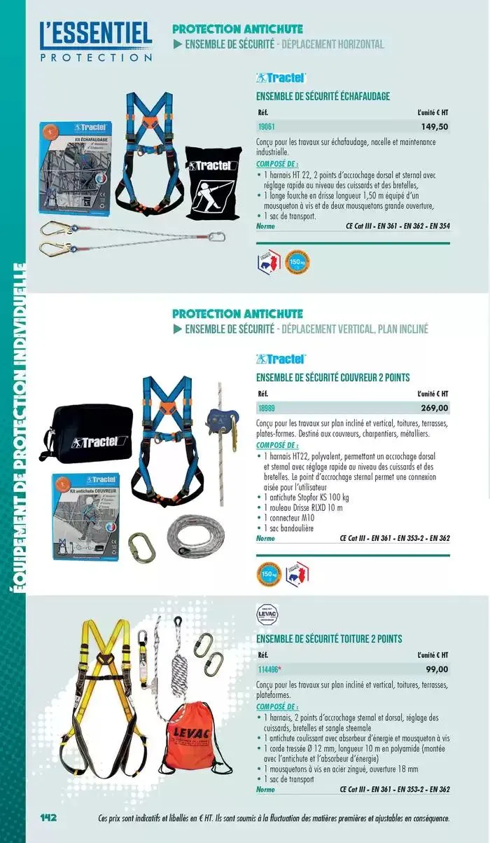 Essentiel Protection 2025 tarifé du 3 mars au 31 décembre 2025 - Catalogue page 144