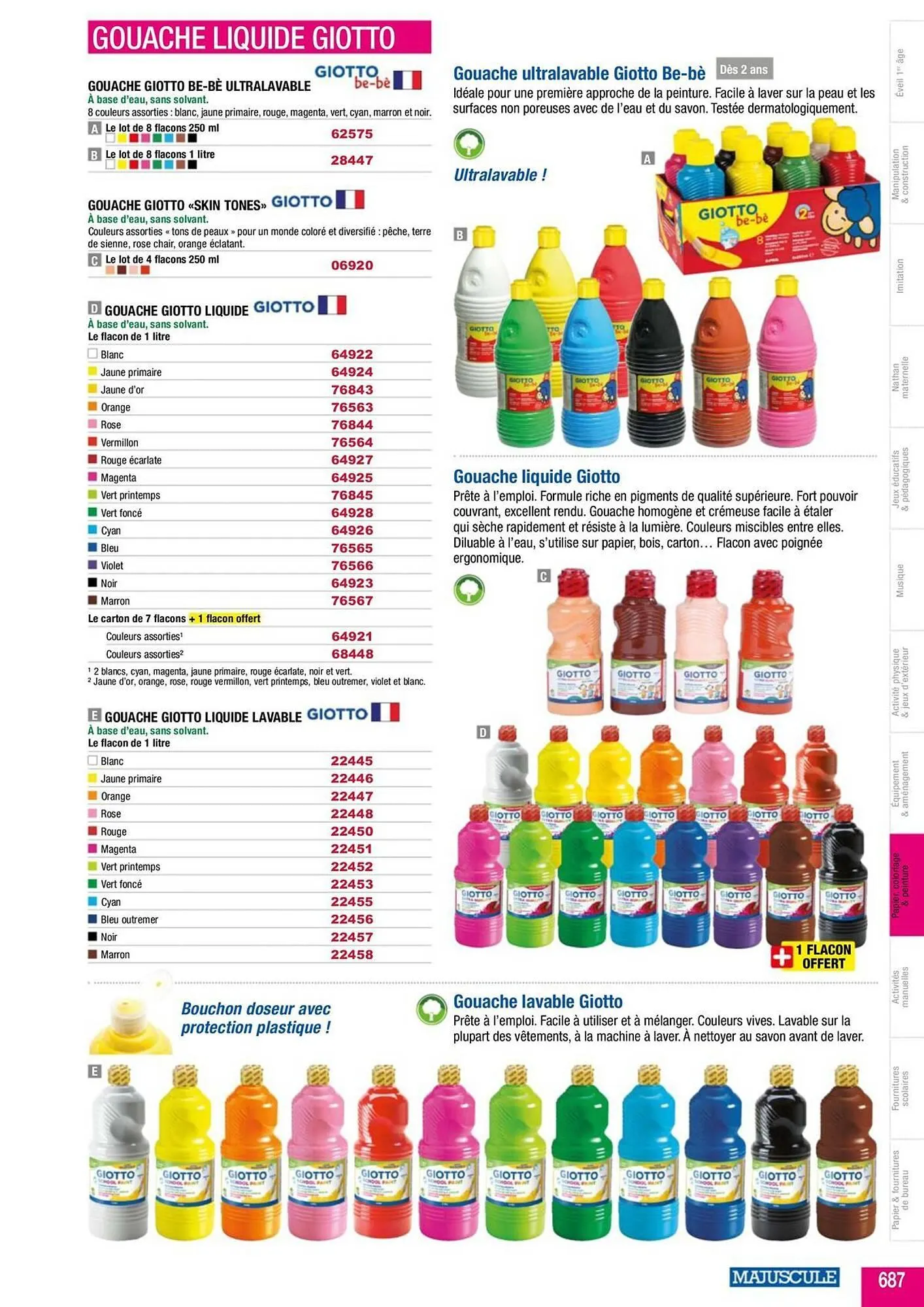 Catalogue Majuscule du 5 mars au 31 décembre 2025 - Catalogue page 711