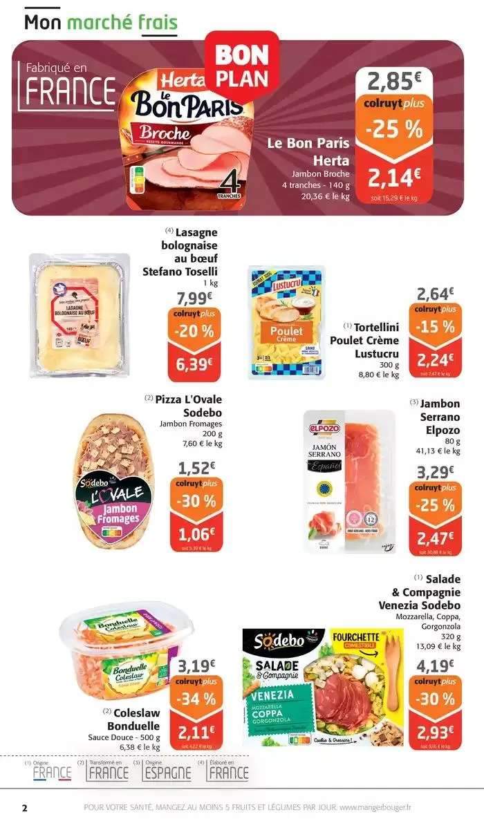 Prix - qualité du 23 avril au 4 mai 2025 - Catalogue page 2