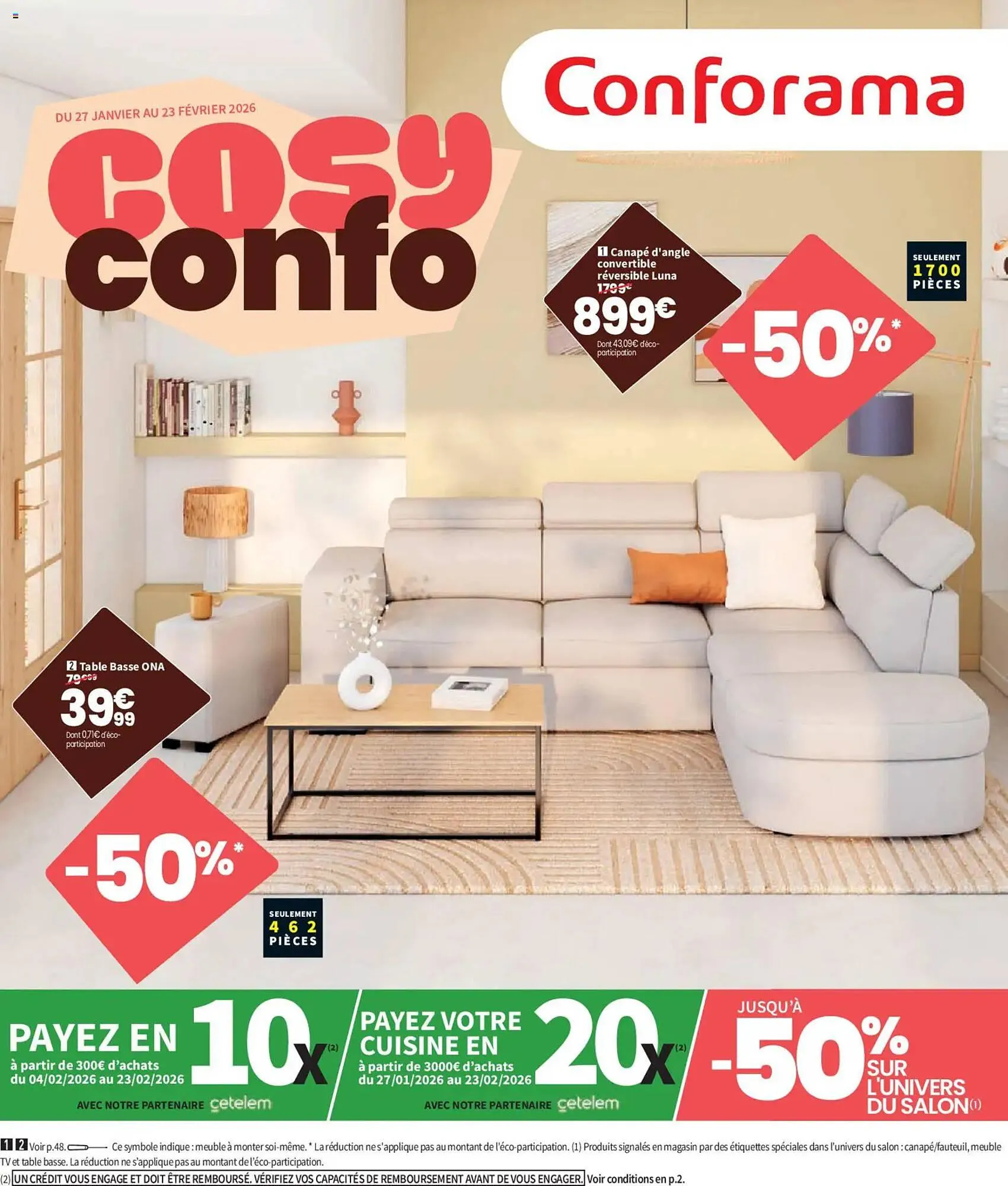 Catalogue Conforama - 1