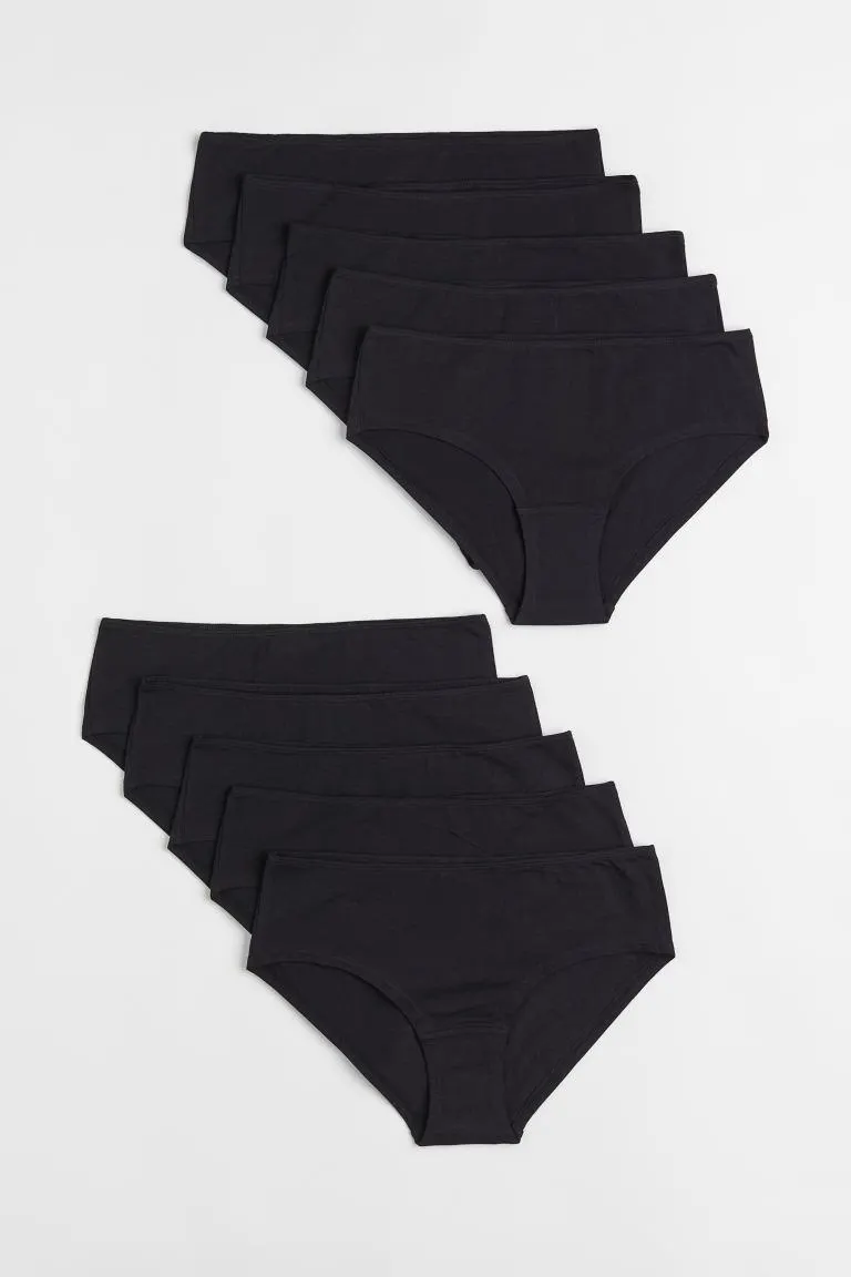 Lot de 10 culottes Hipster