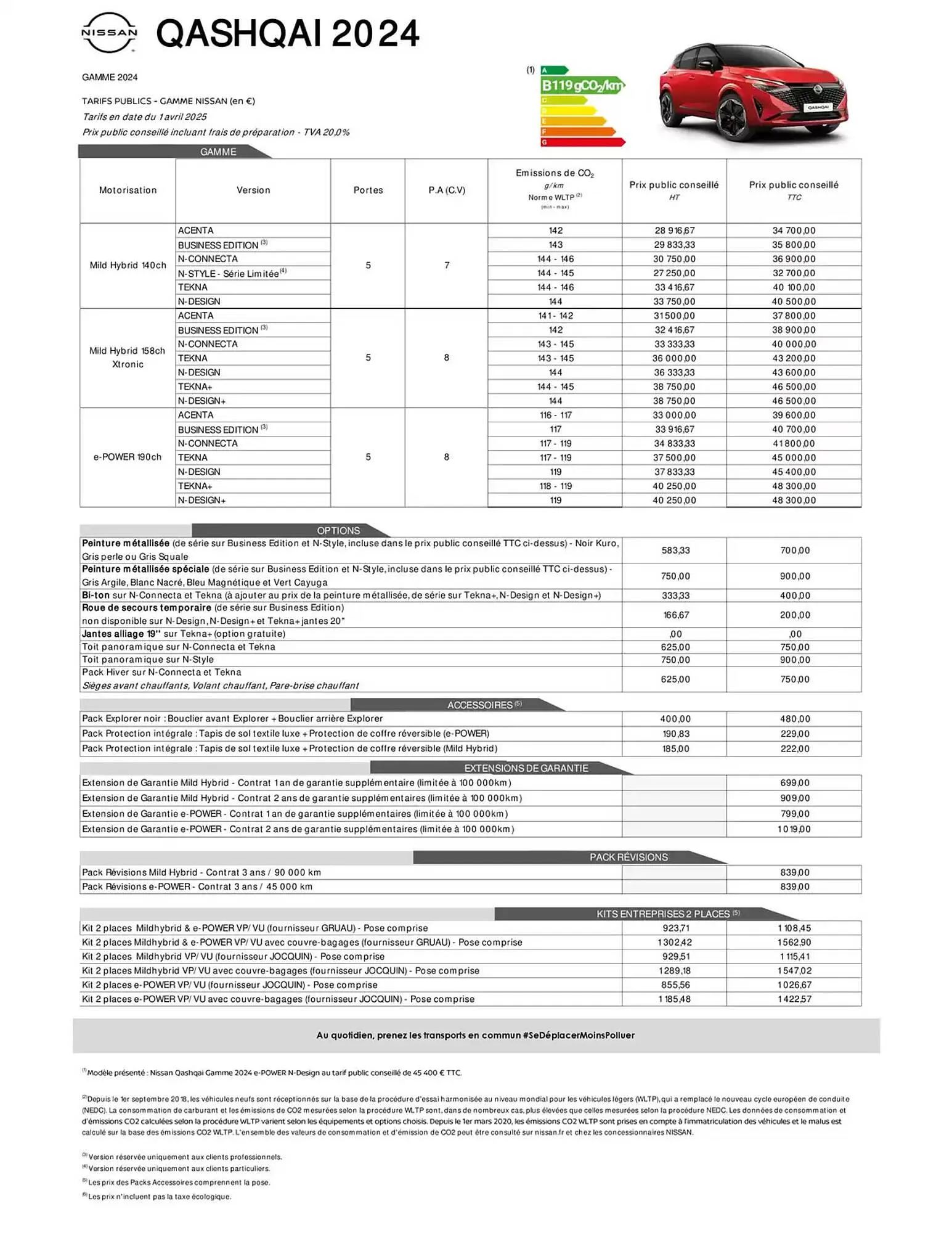 Catalogue Nissan du 3 avril au 3 avril 2026 - Catalogue page 18