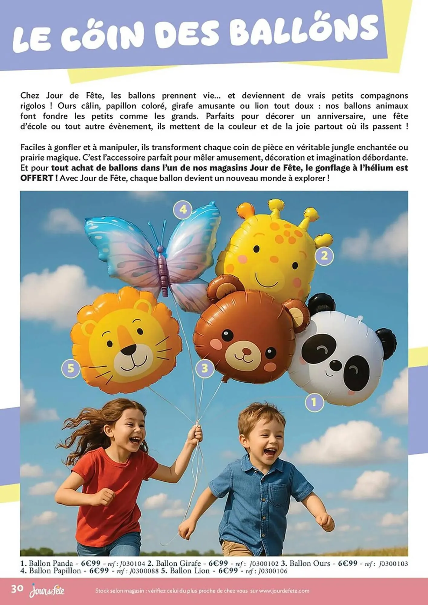 Catalogue Jour de Fête du 28 mai au 31 décembre 2025 - Catalogue page 30