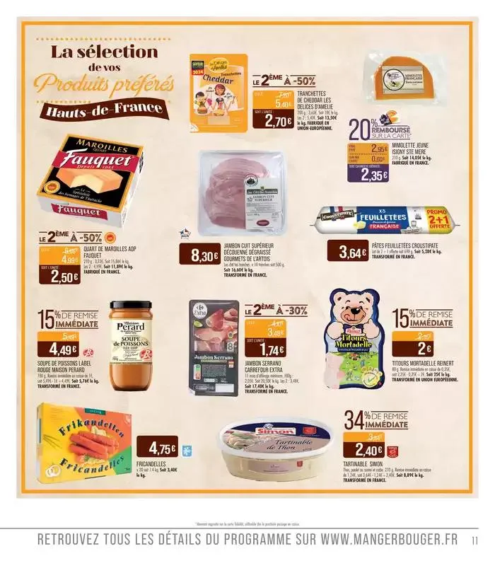 65 ANS ça se fête ! du 3 mars au 16 mars 2025 - Catalogue page 11