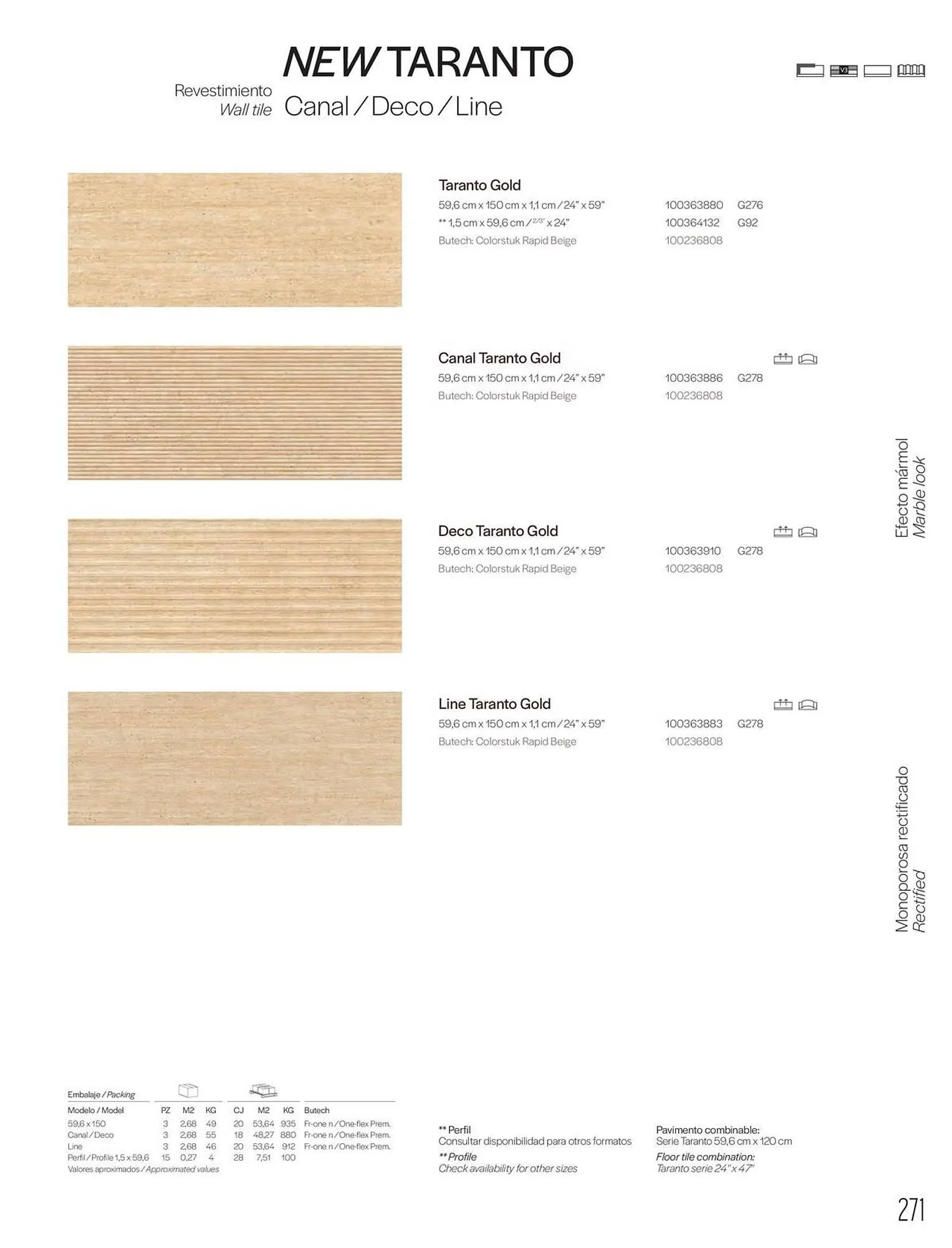 Catalogue Porcelanosa du 27 janvier au 31 décembre 2025 - Catalogue page 273