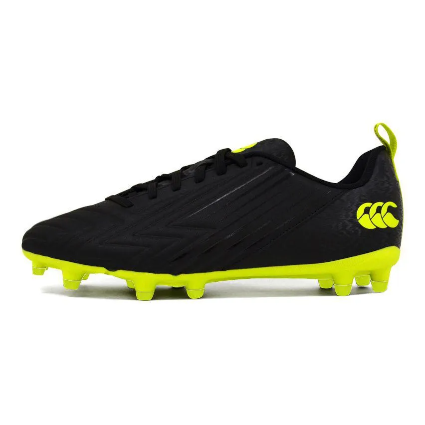 Chaussures Rugby Speed 3.0 FG Noir Moulées Terrain Sec - Canterbury