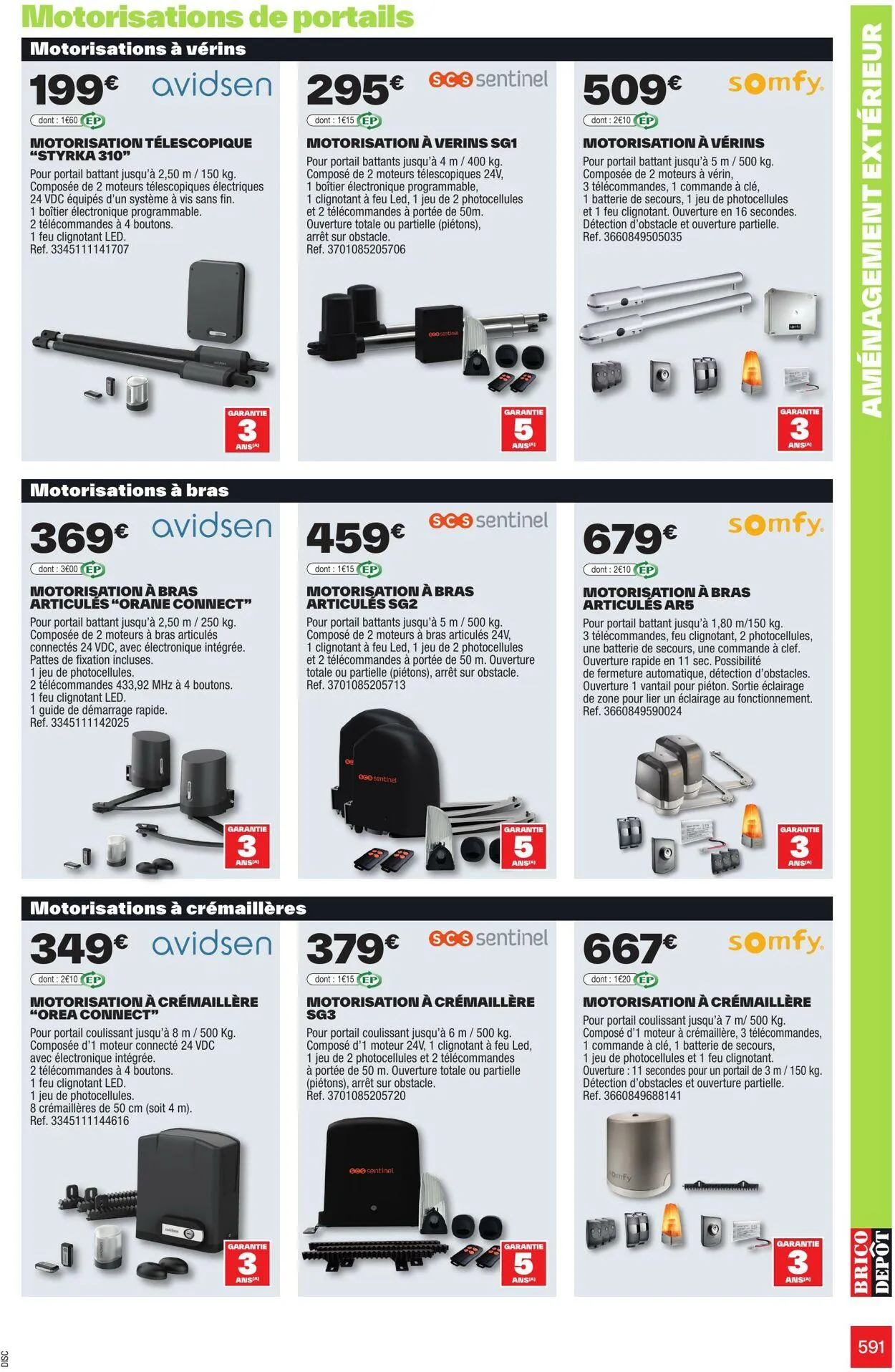 Brico Dépôt Catalogue actuel du 24 mars au 31 juillet 2025 - Catalogue page 591