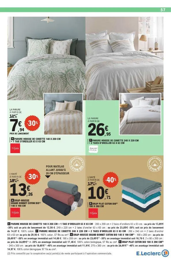 E. Leclerc du 20 mai au 31 mai 2025 - Catalogue page 57