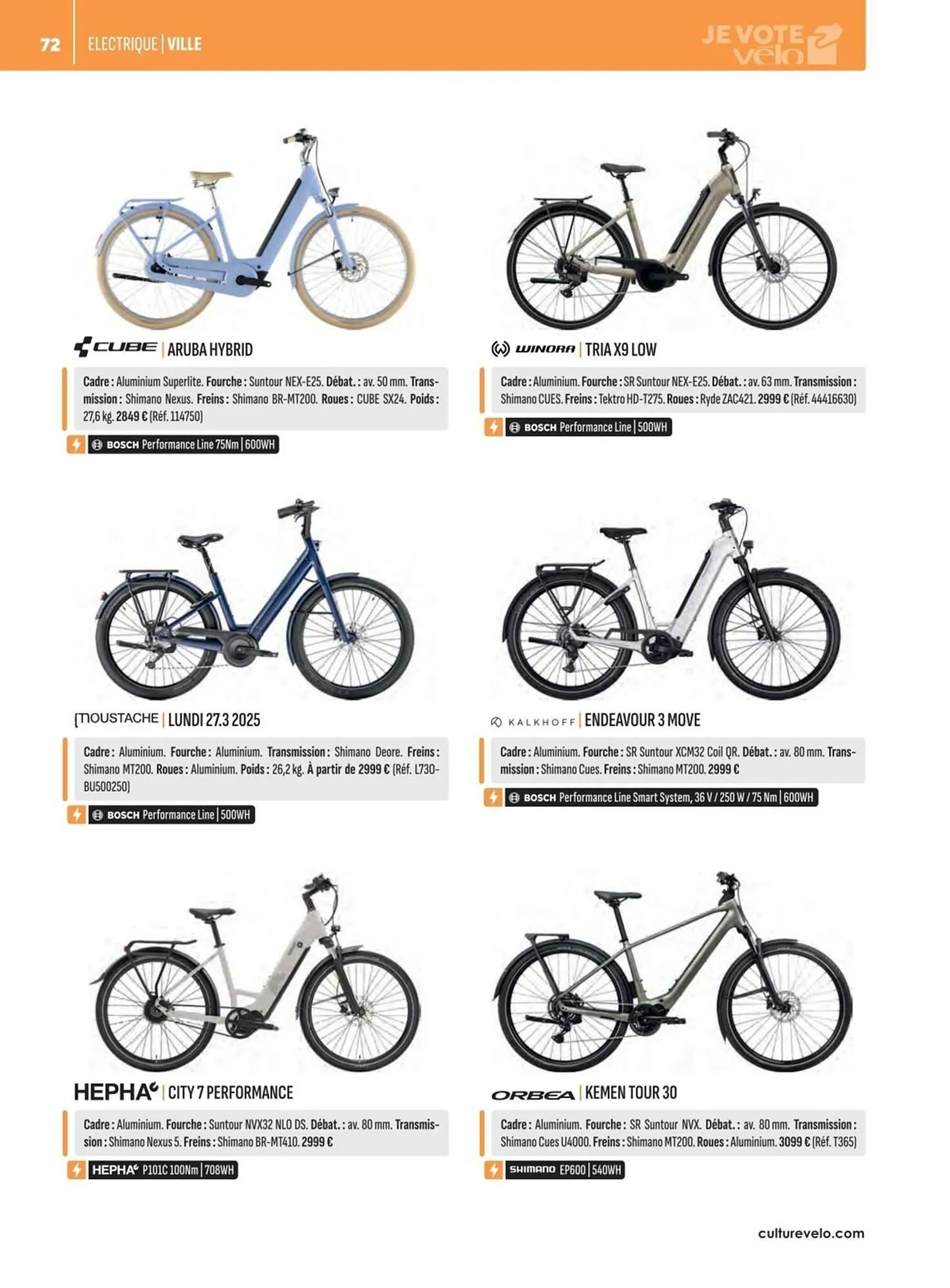 Catalogue Culture Vélo du 19 décembre au 31 décembre 2026 - Catalogue page 72