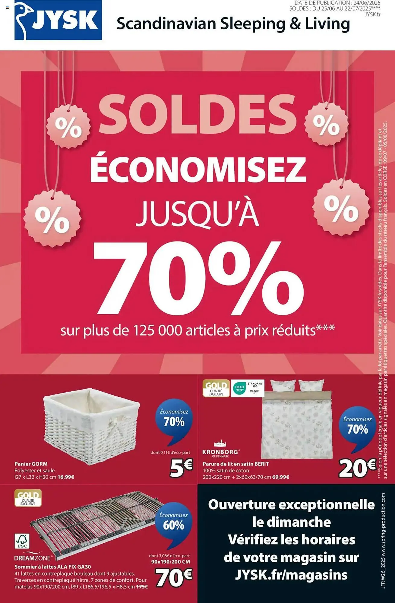 Catalogue JYSK du 24 juin au 22 juillet 2025 - Catalogue page 2