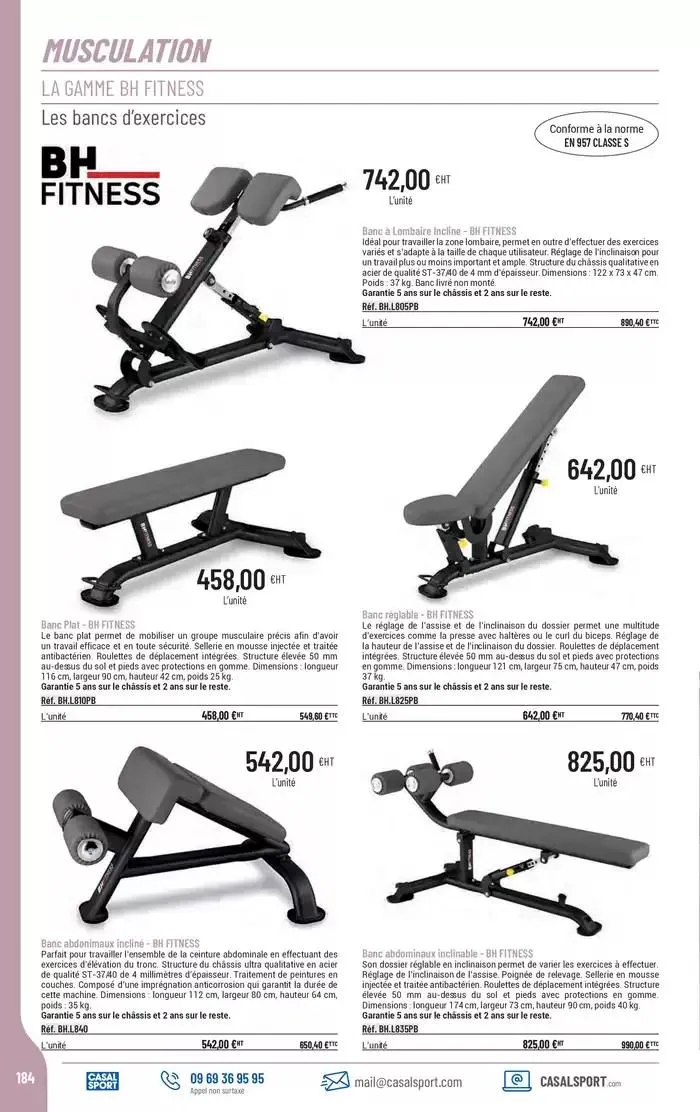 ÉQUIPEMENT SPORTIF du 6 mars au 31 décembre 2025 - Catalogue page 156