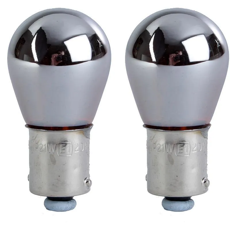 CHAFT Ampoule Clignotant Chromée Bau15S Ampoules