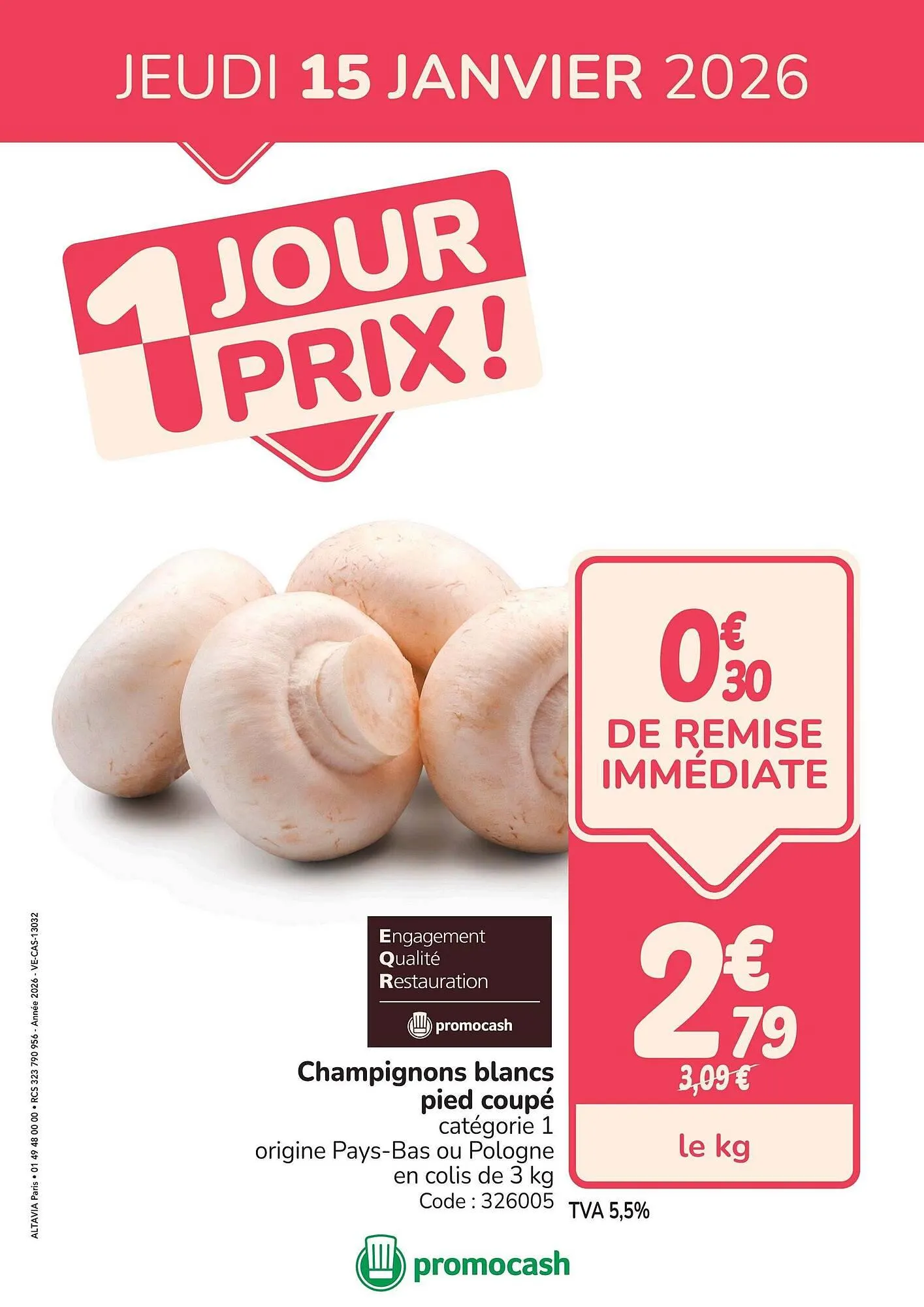 Catalogue Promocash du 12 janvier au 15 janvier 2026 - Catalogue page 1